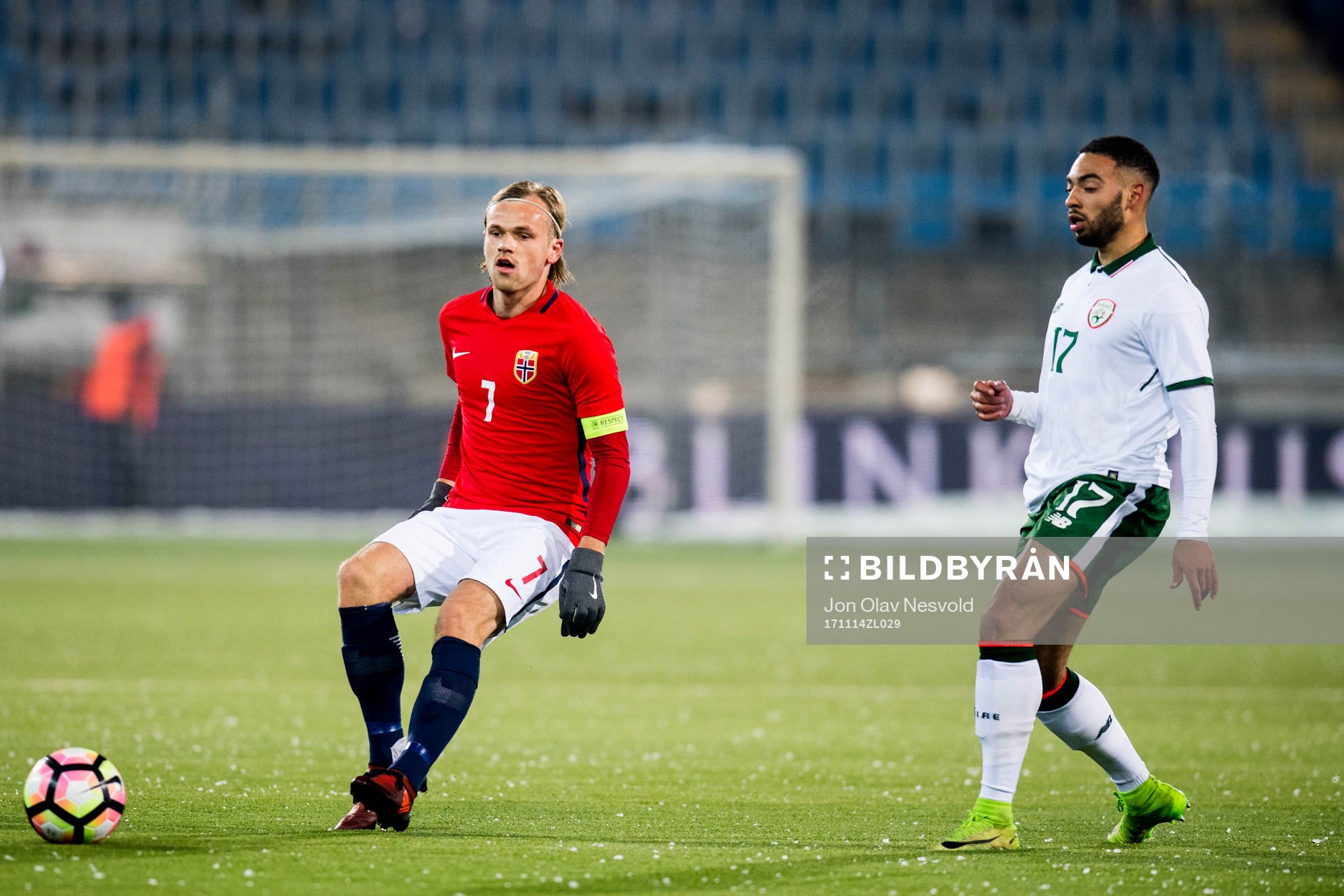 Iver Fossum of Norway and Jake Mulraney of Ireland