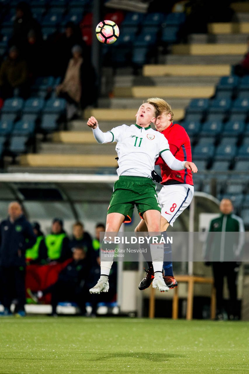 Ronan Curtis of Ireland and Morten Thorsby of Norway