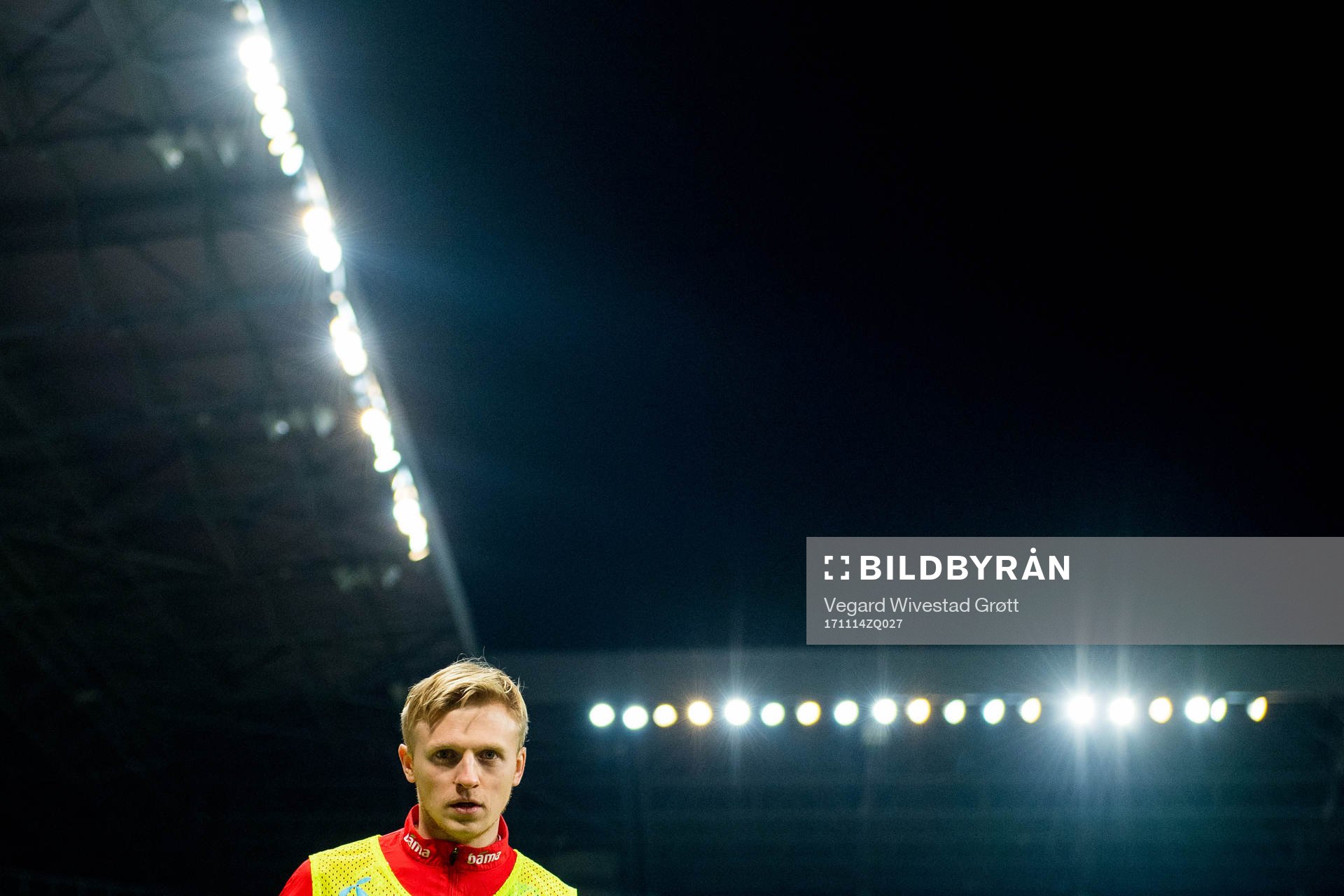 Mats Møller Dæhli of Norway warms up