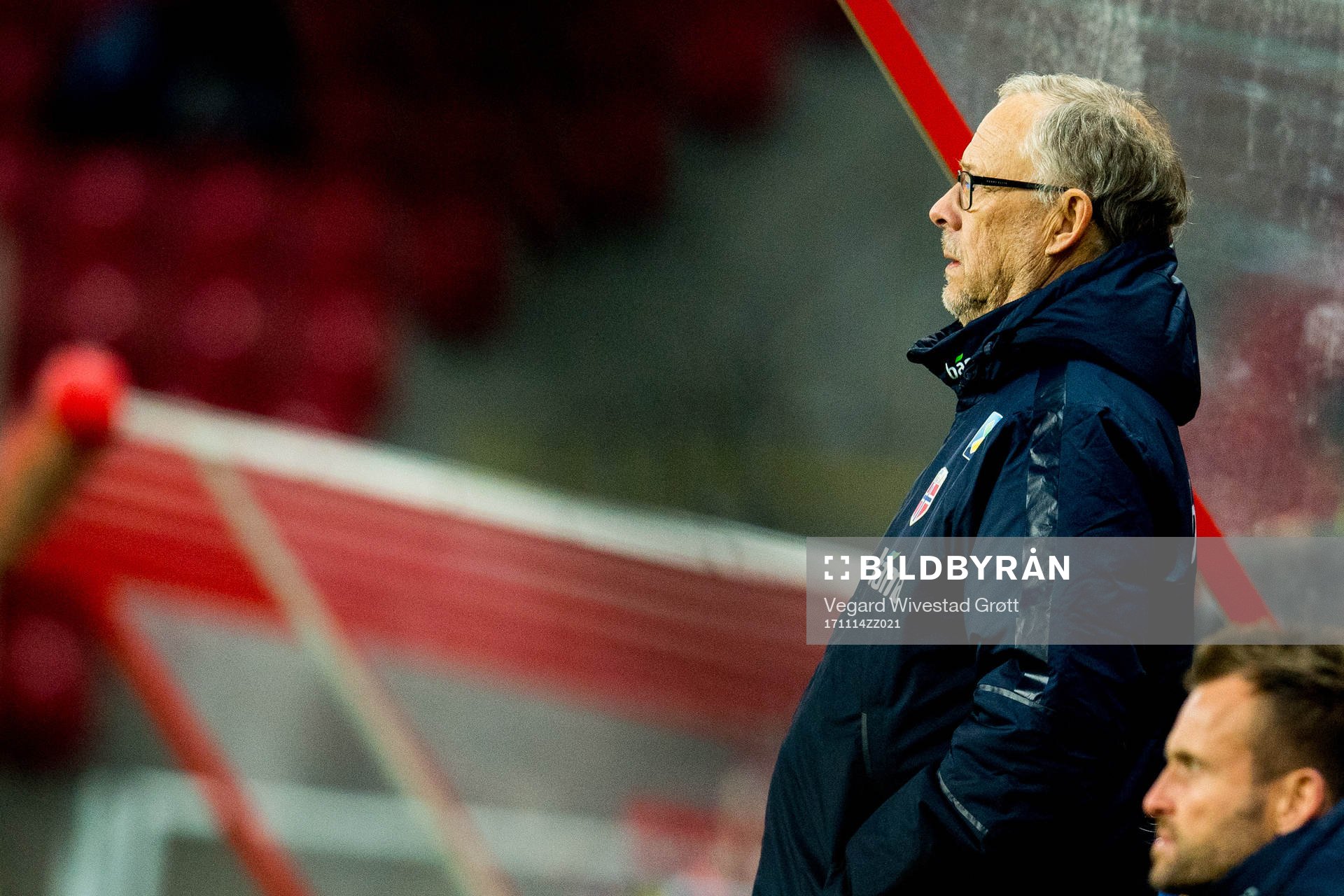 Lars Lagerbäck, head coach of Norway