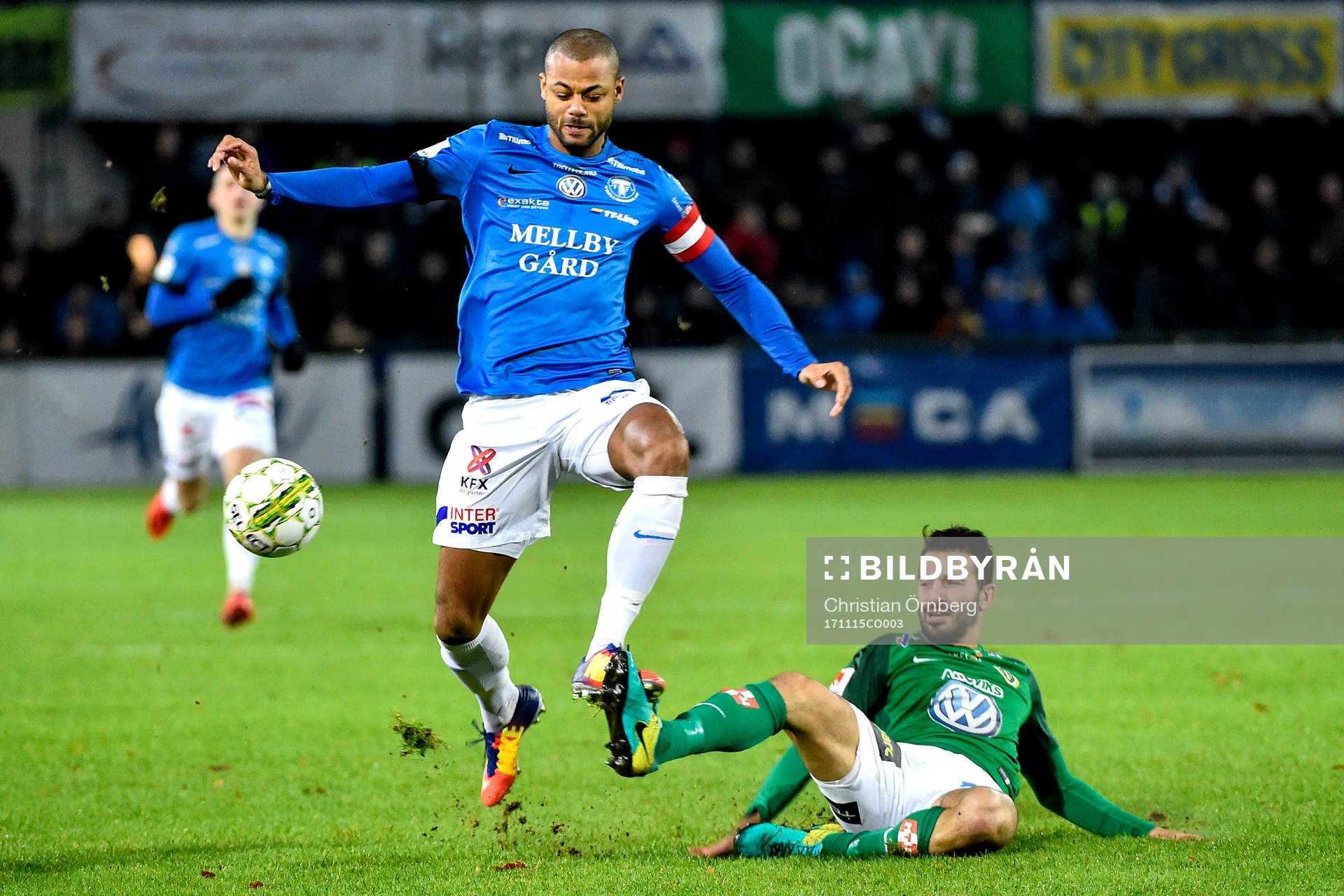 Trelleborgs Salif Camara Jönsson och Jönköpings André