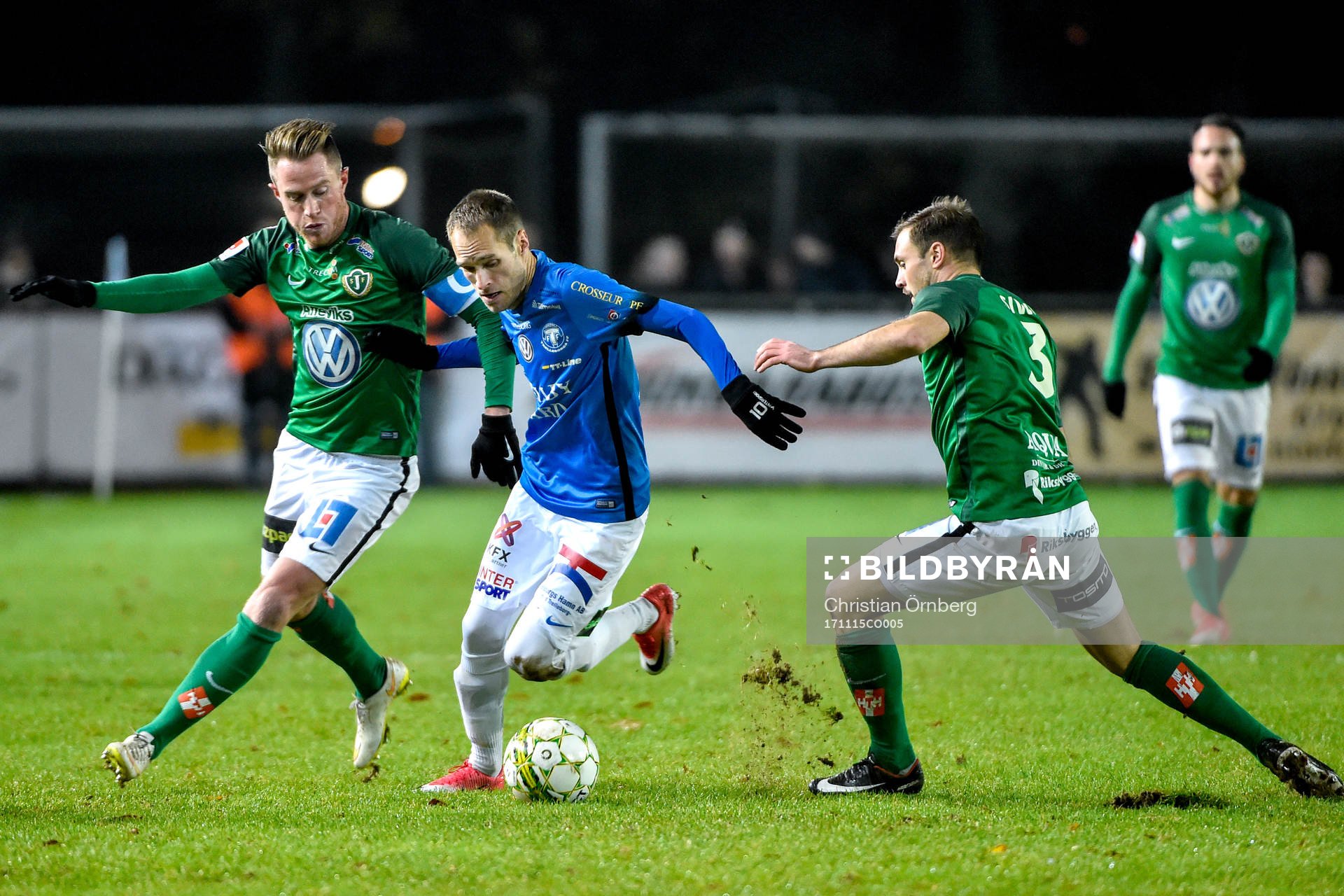 Trelleborgs Zoran Jovanovic och Jönköpings Tommy Thelin
