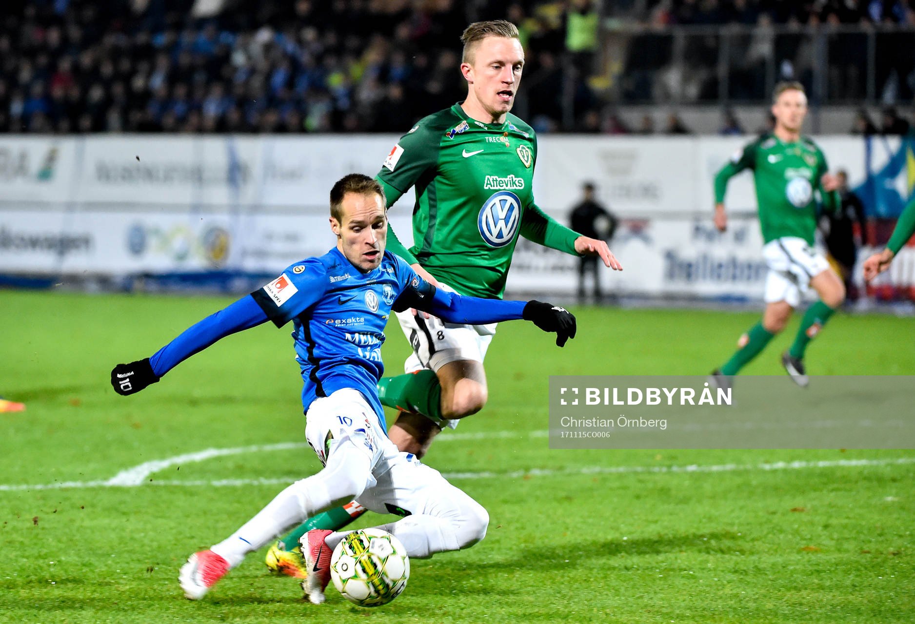 Trelleborgs Zoran Jovanovic och Jönköpings Fredrik Olsson