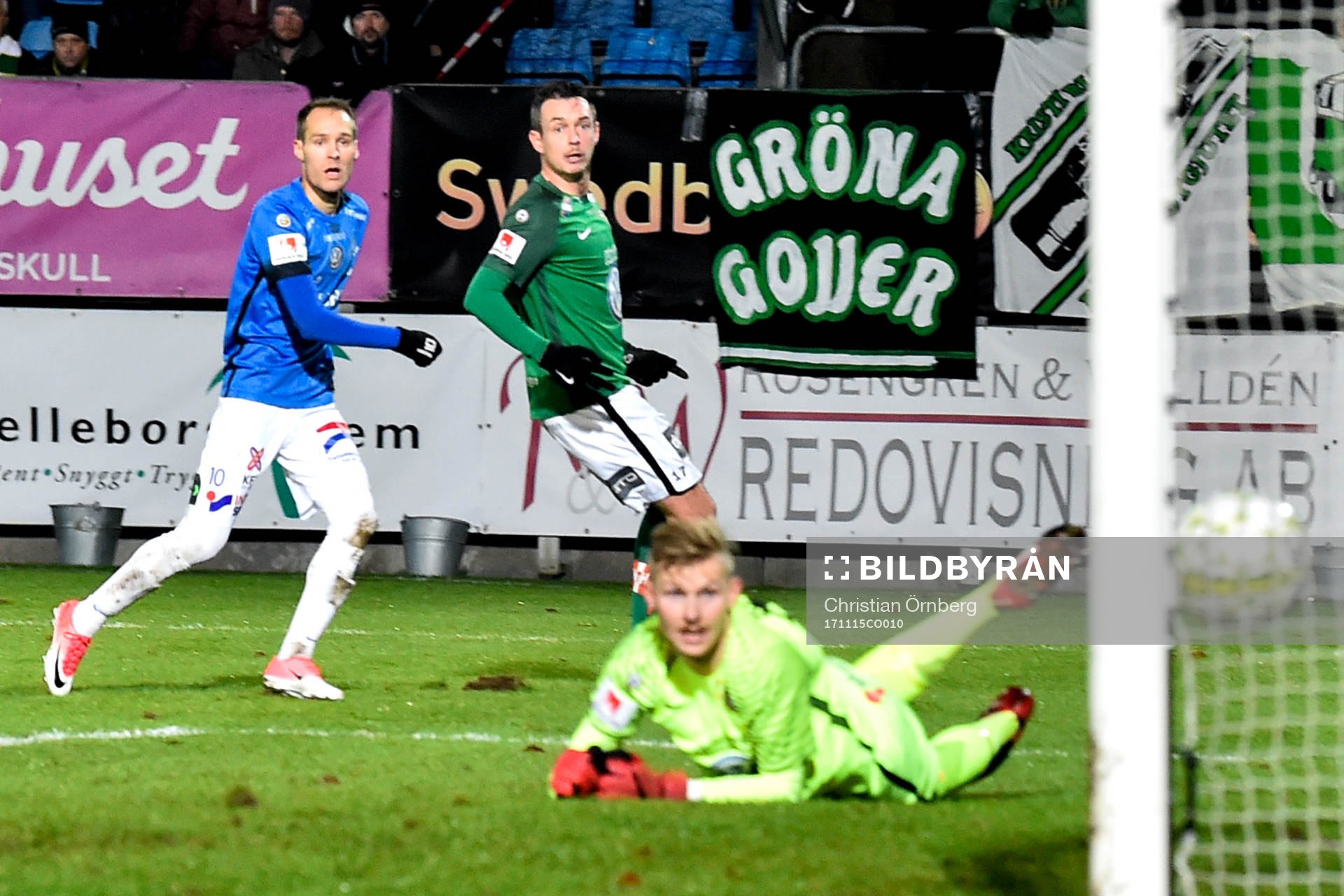 Trelleborgs Zoran Jovanovic gör 1-0 bakom Jönköpings