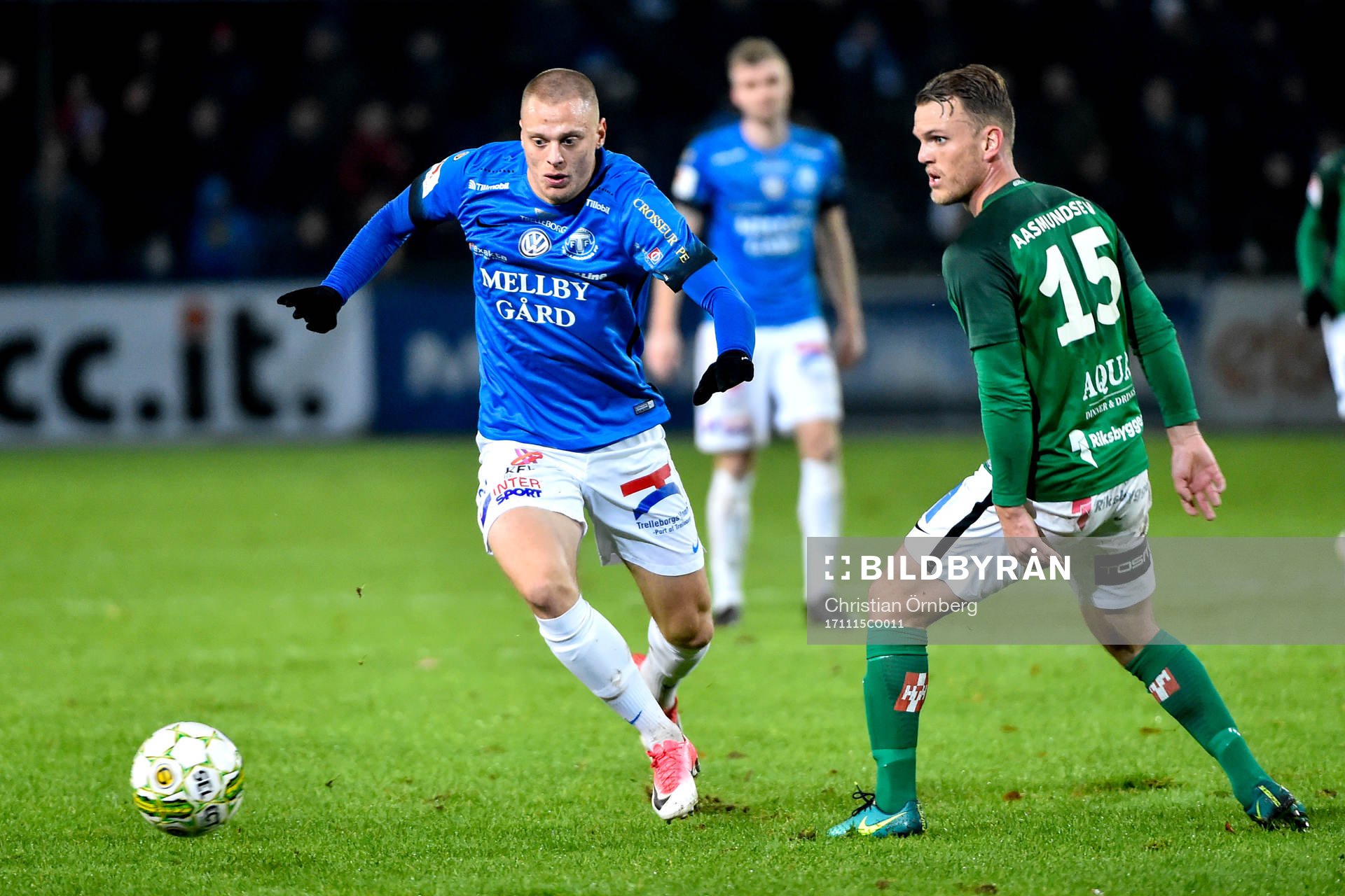Trelleborgs Mattias Håkansson och Jönköpings Stian