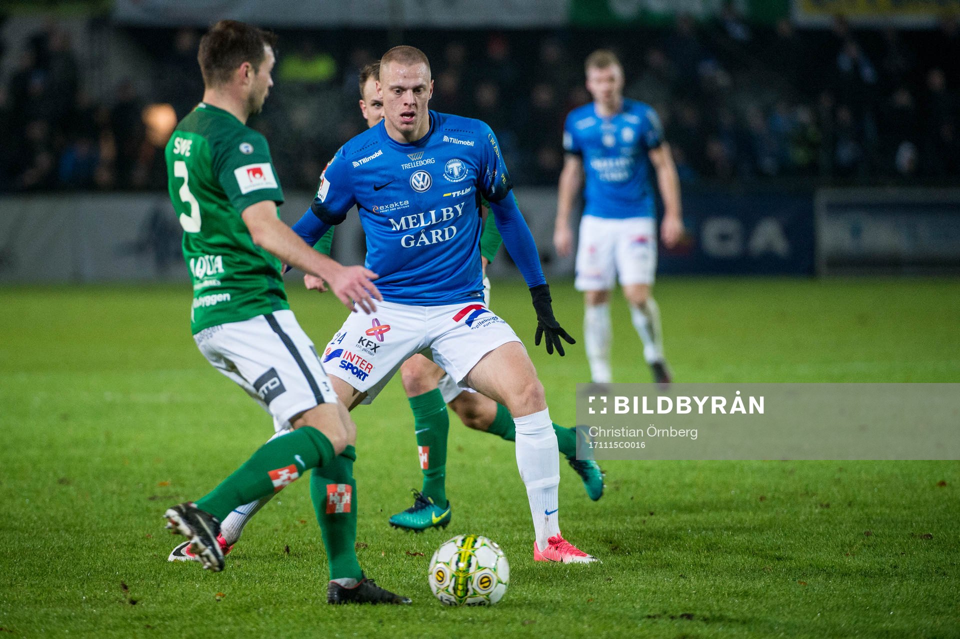 Jönköpings Tom Siwe mot Trelleborgs Mattias Håkansson