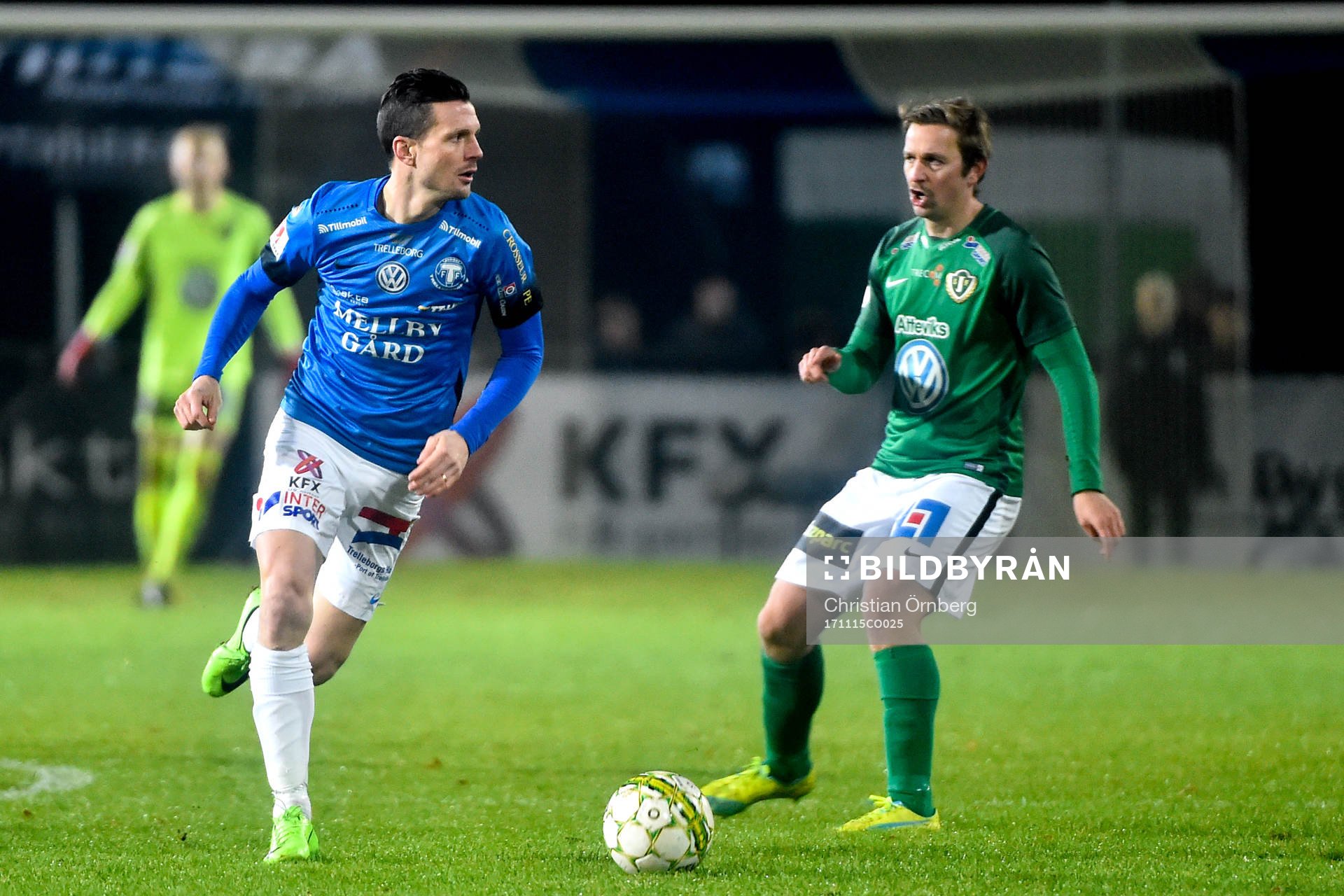 Trelleborgs Kristian Haynes och Jönköpings Christos