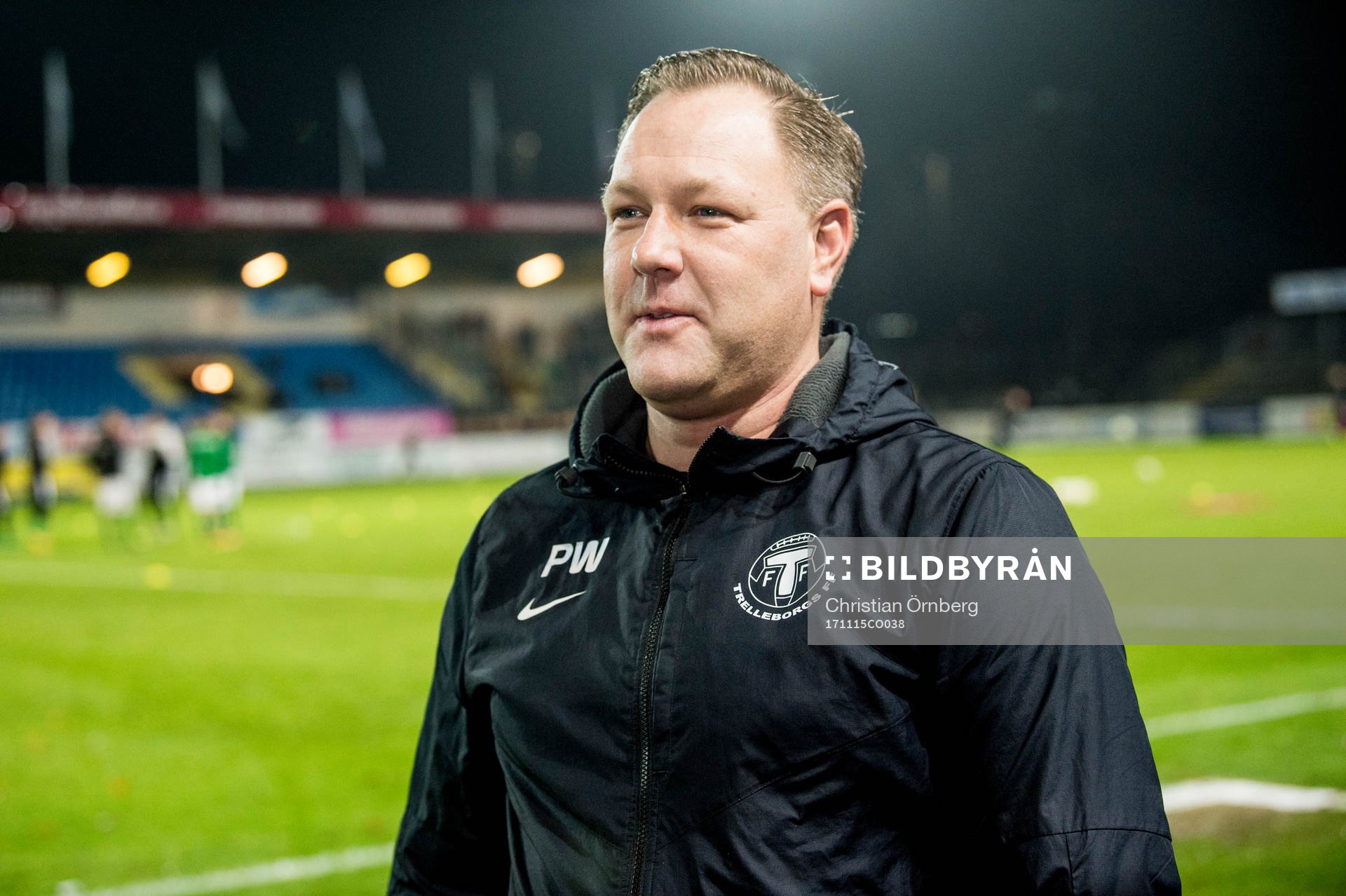 Trelleborgs tränare Patrick Winqvist