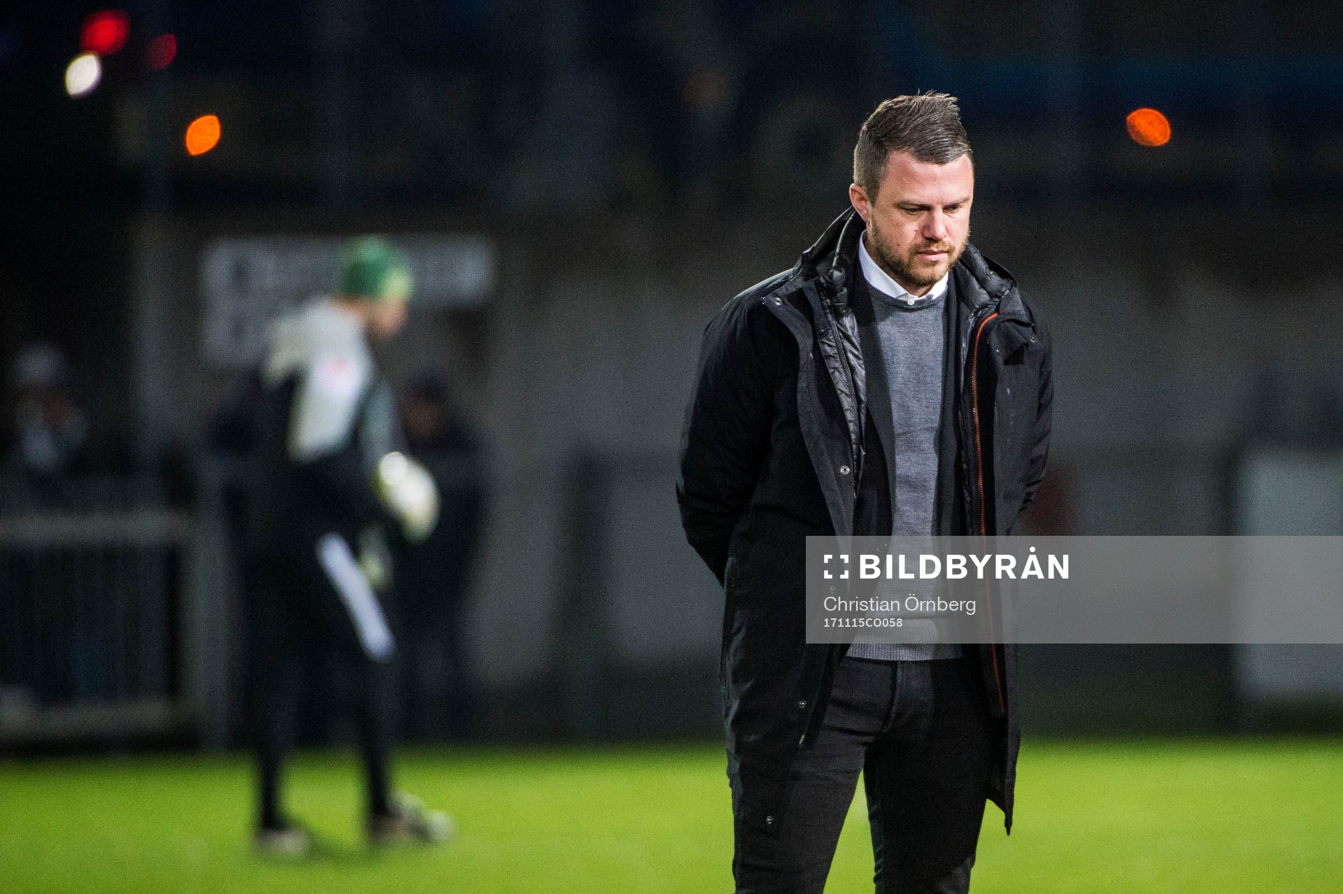 Jönköpings tränare Jimmy Thelin deppar