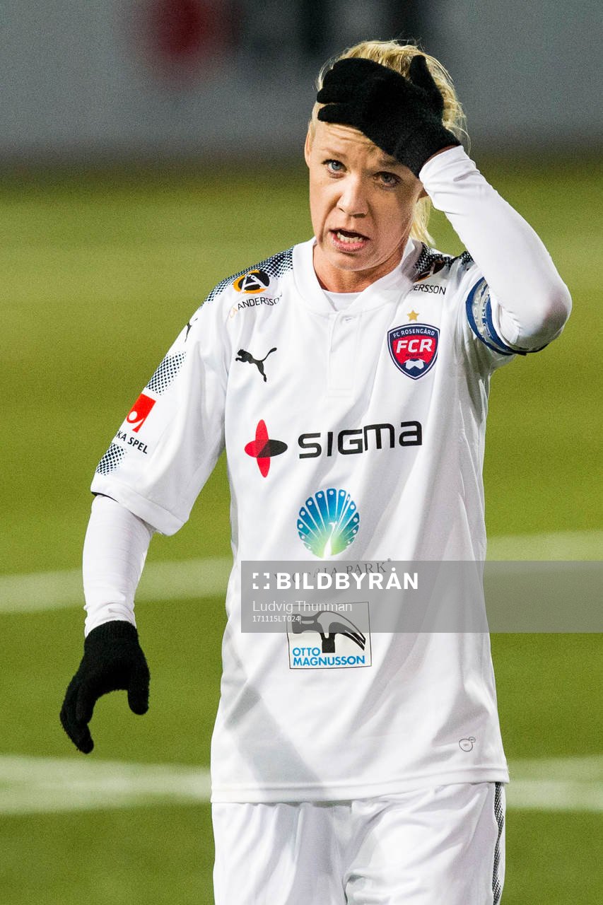 Rosengårds Caroline Seger deppar