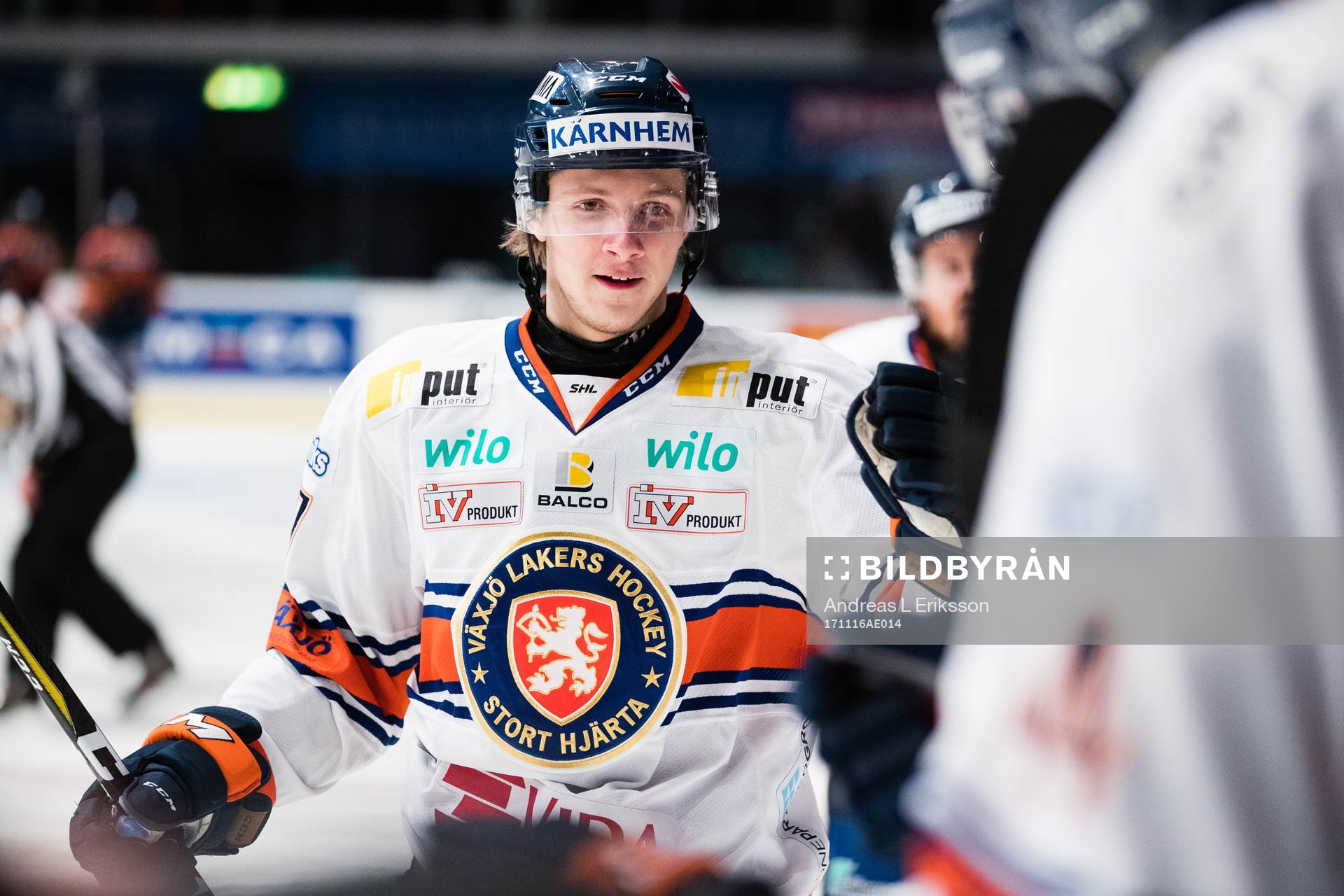Växjös Jonas Röndbjerg jublar