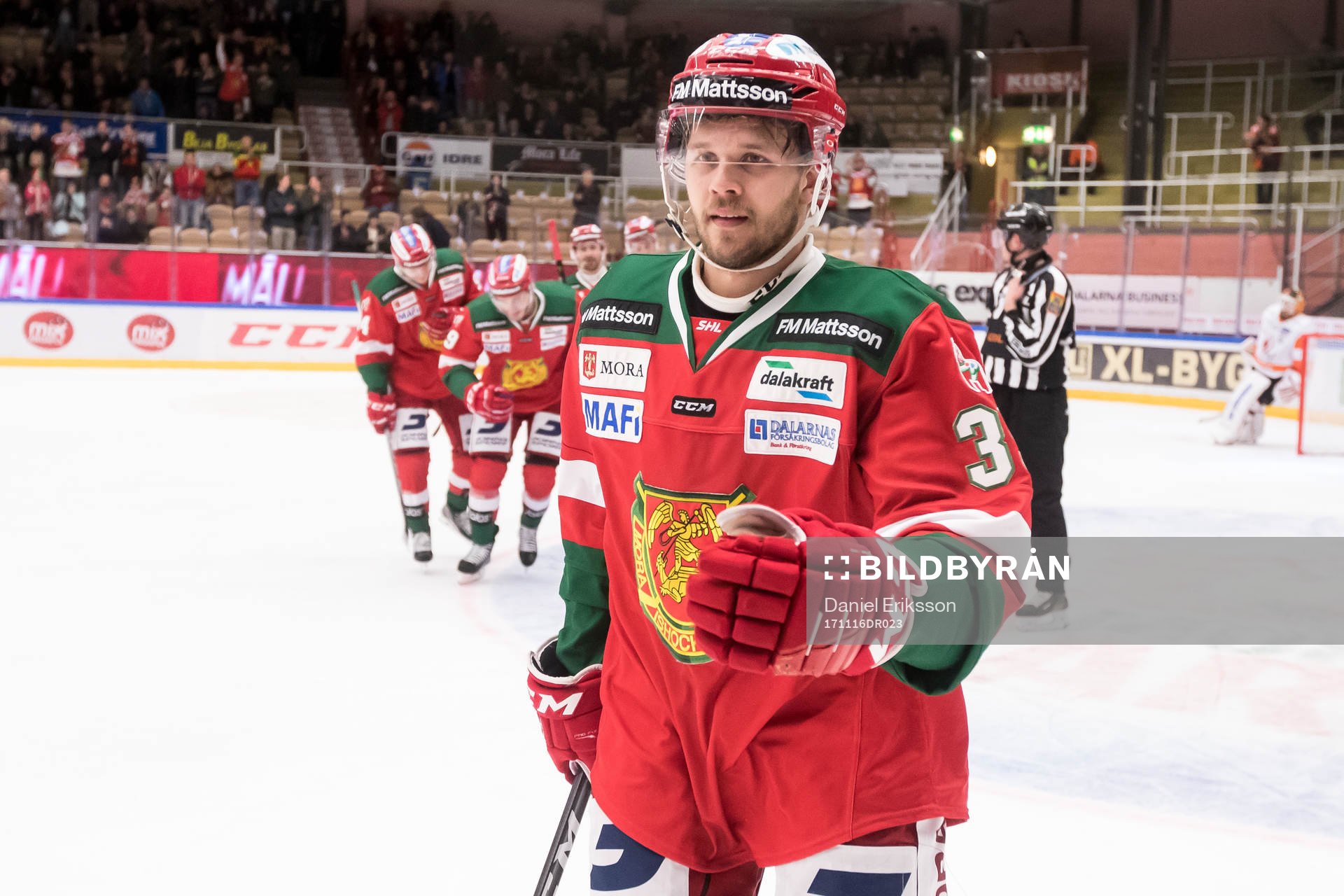 Moras Jacob Nilsson jublar
