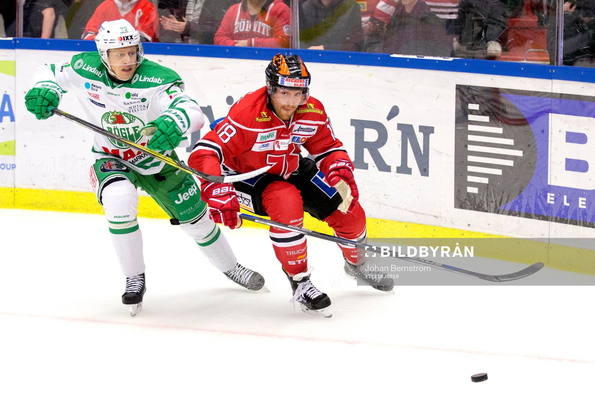 Rögles Jesper Williamsson och Örebros Joakim Andersson