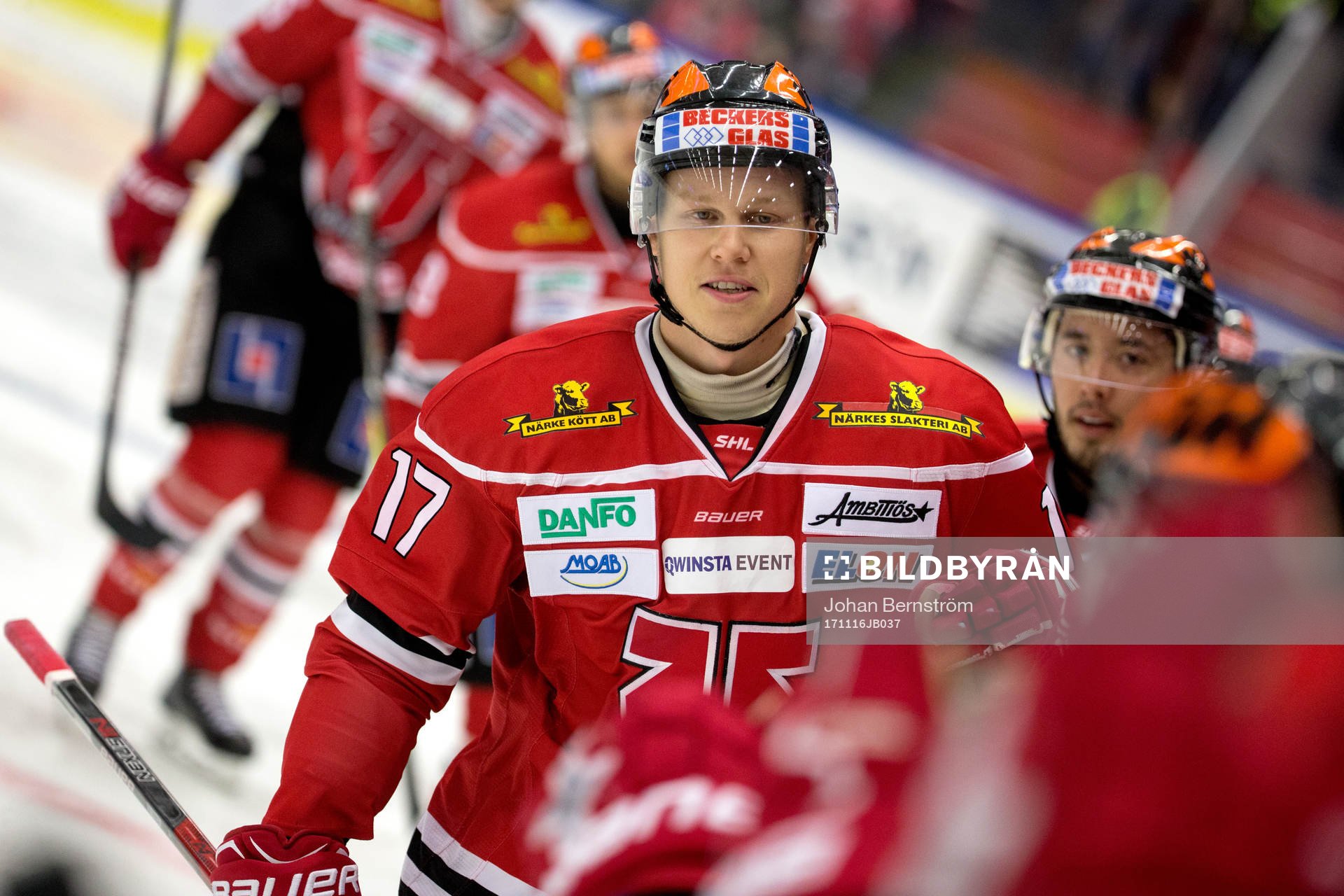 Örebros Daniel Viksten jublar