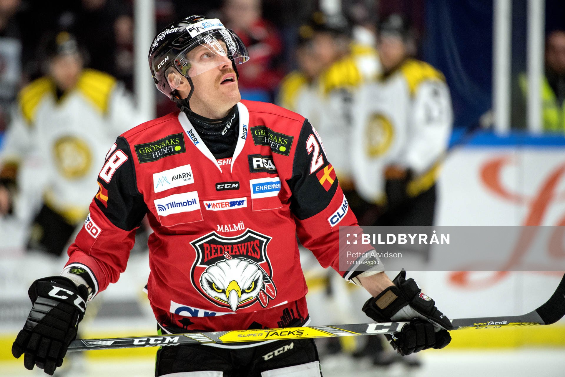 Malmö Redhawks Jens Olsson deppar