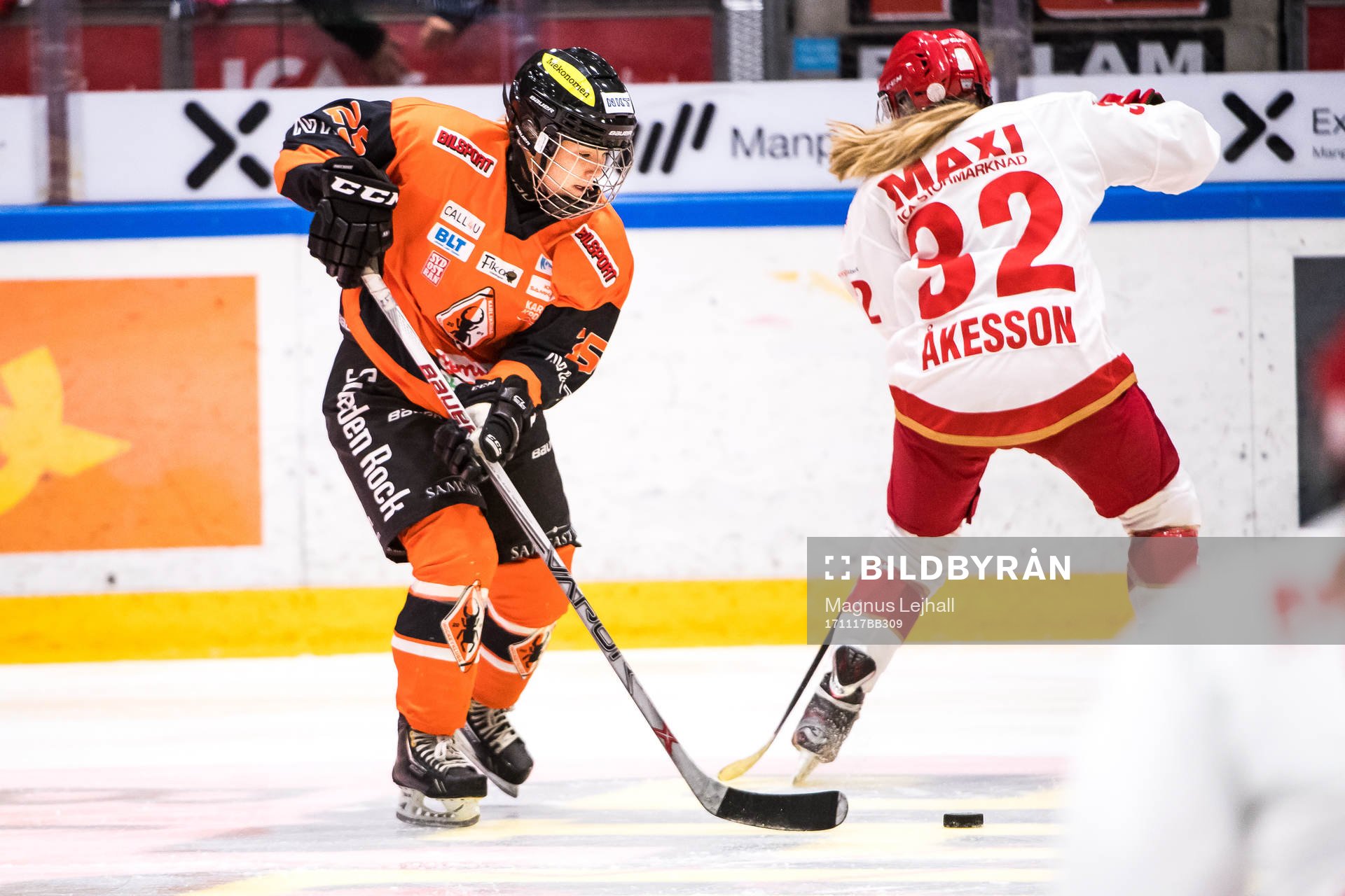 Karlskronas Therese Karlsson och Troja/Ljungbys Tova