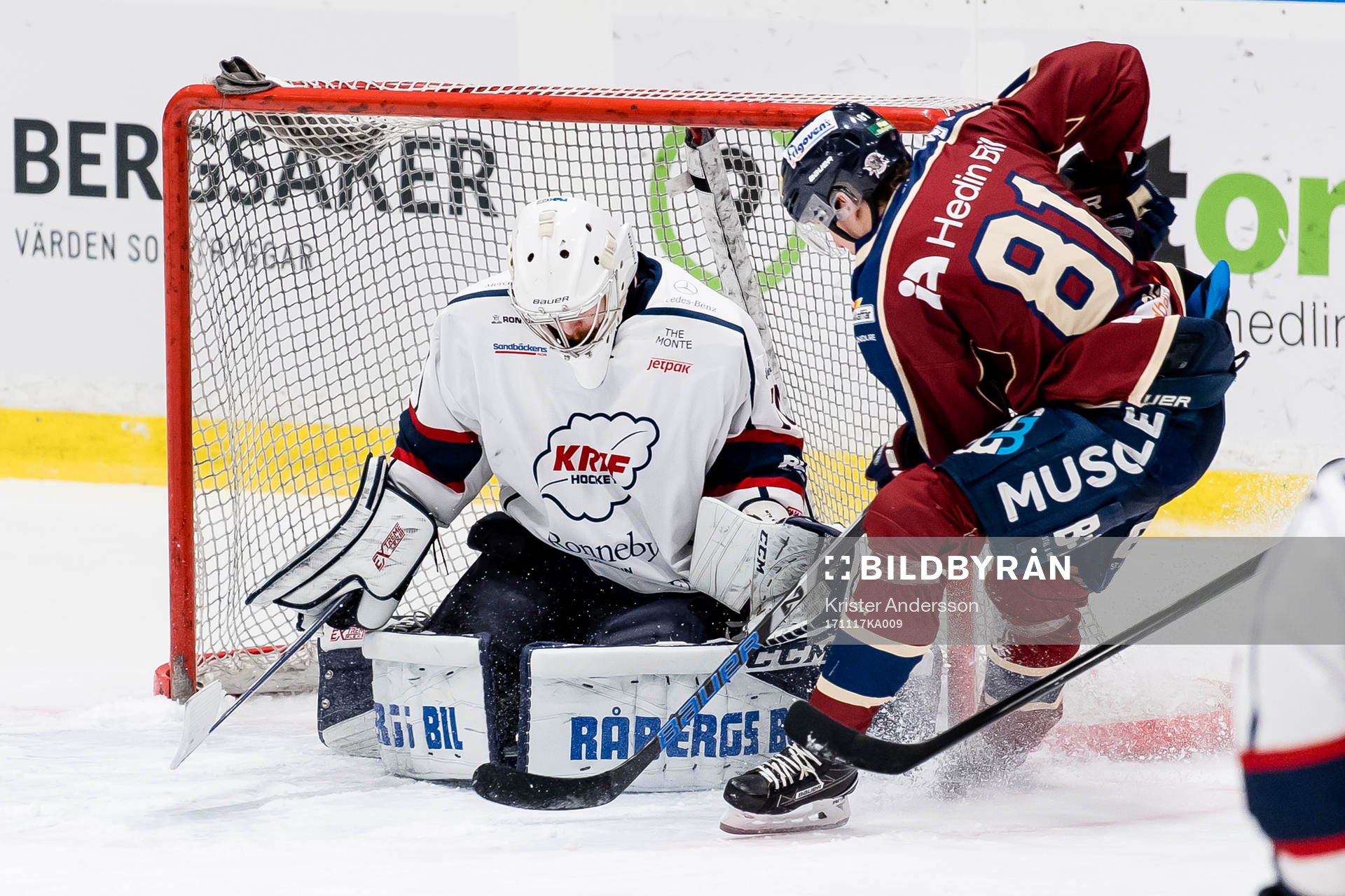 Kallinge-Ronnebys målvakt Oscar Malm