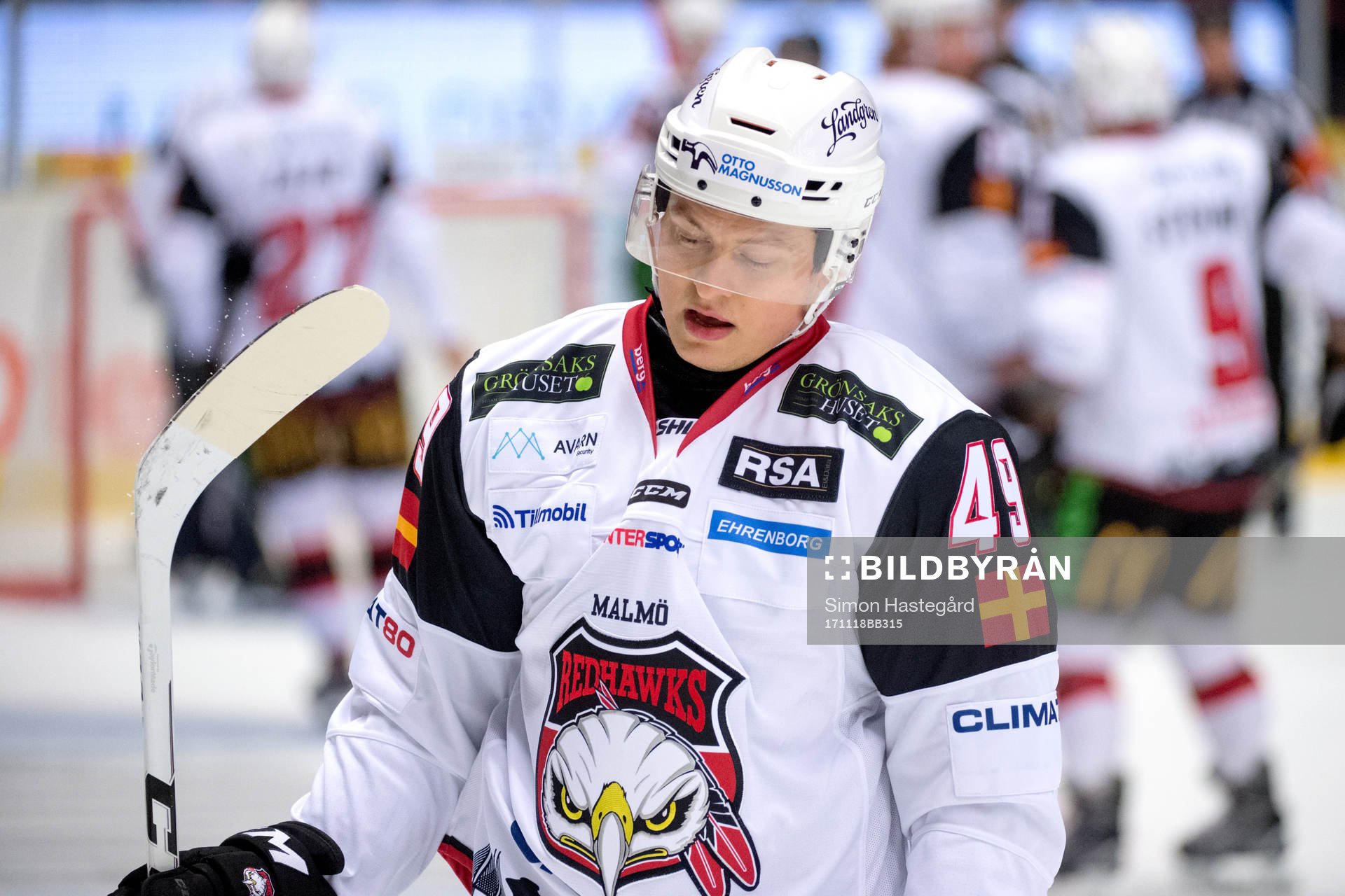 Malmö Redhawks Rhett Rakhshani deppar