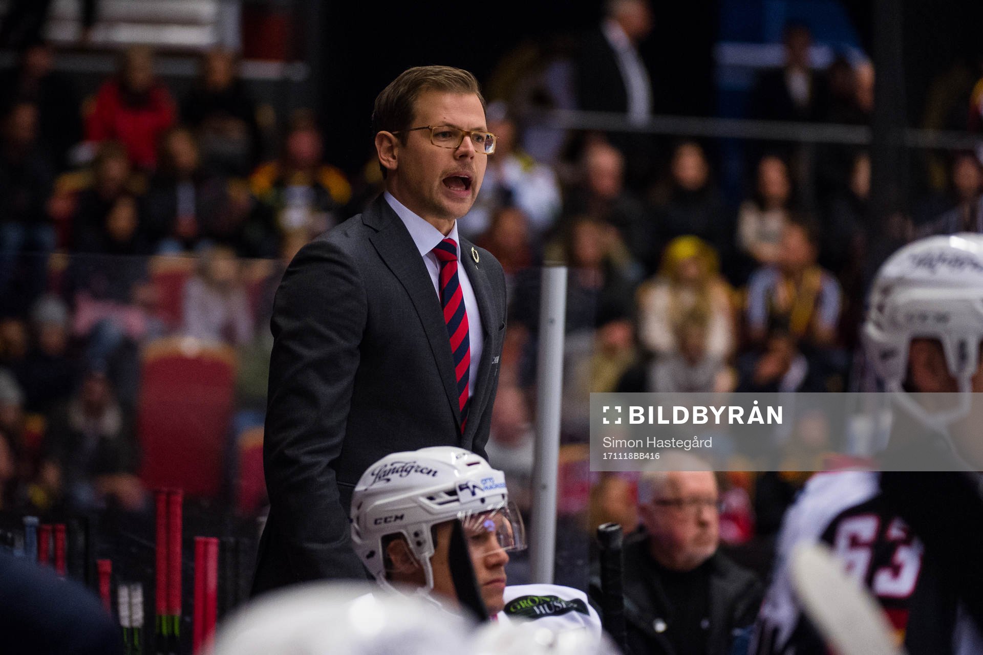 Malmö Redhawks assisterande tränare Martin Filander