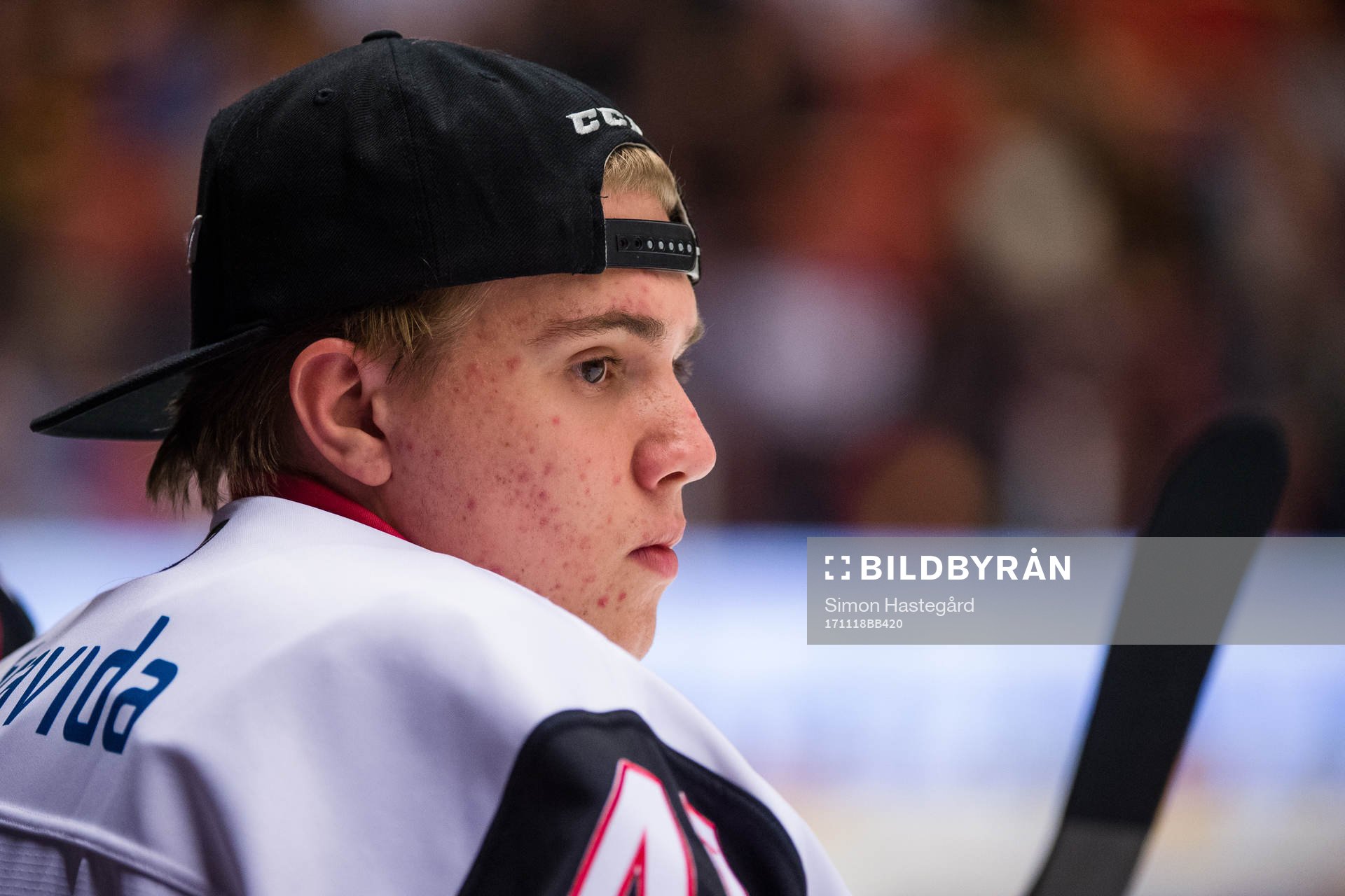 Malmö Redhawks målvakt Anton Malmborg