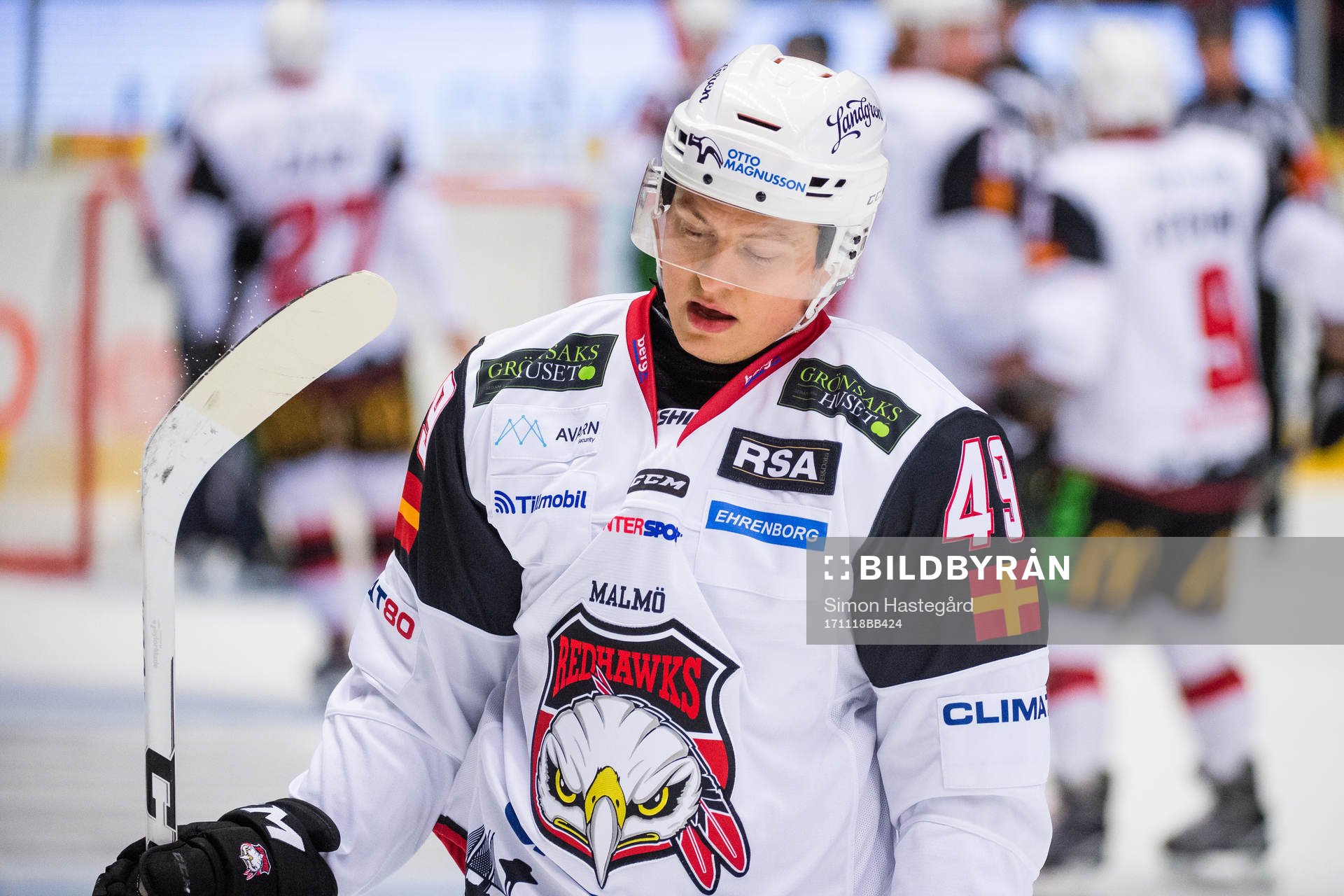 Malmö Redhawks Rhett Rakhshani deppar