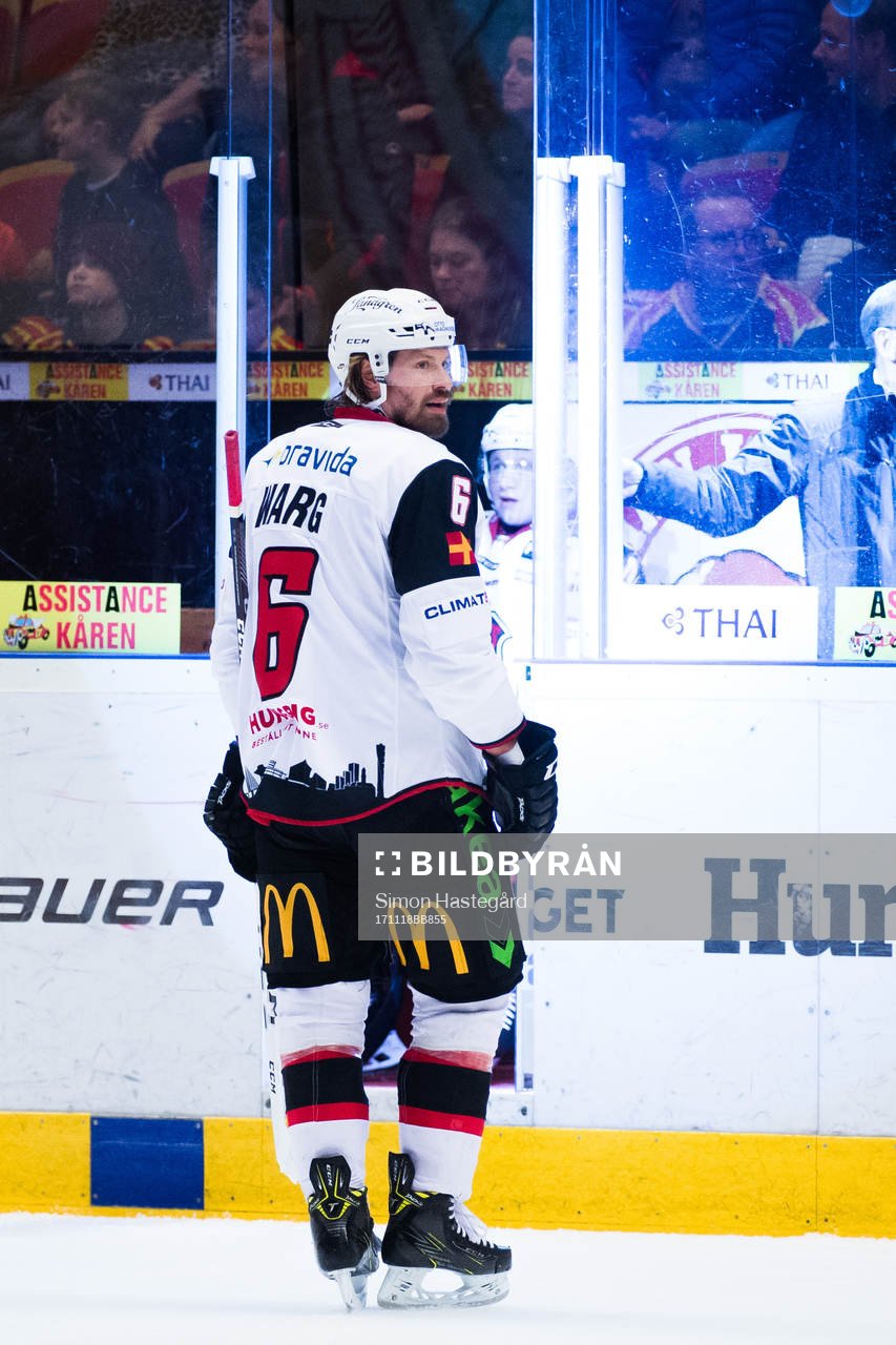 Malmö Redhawks Stefan Warg deppar