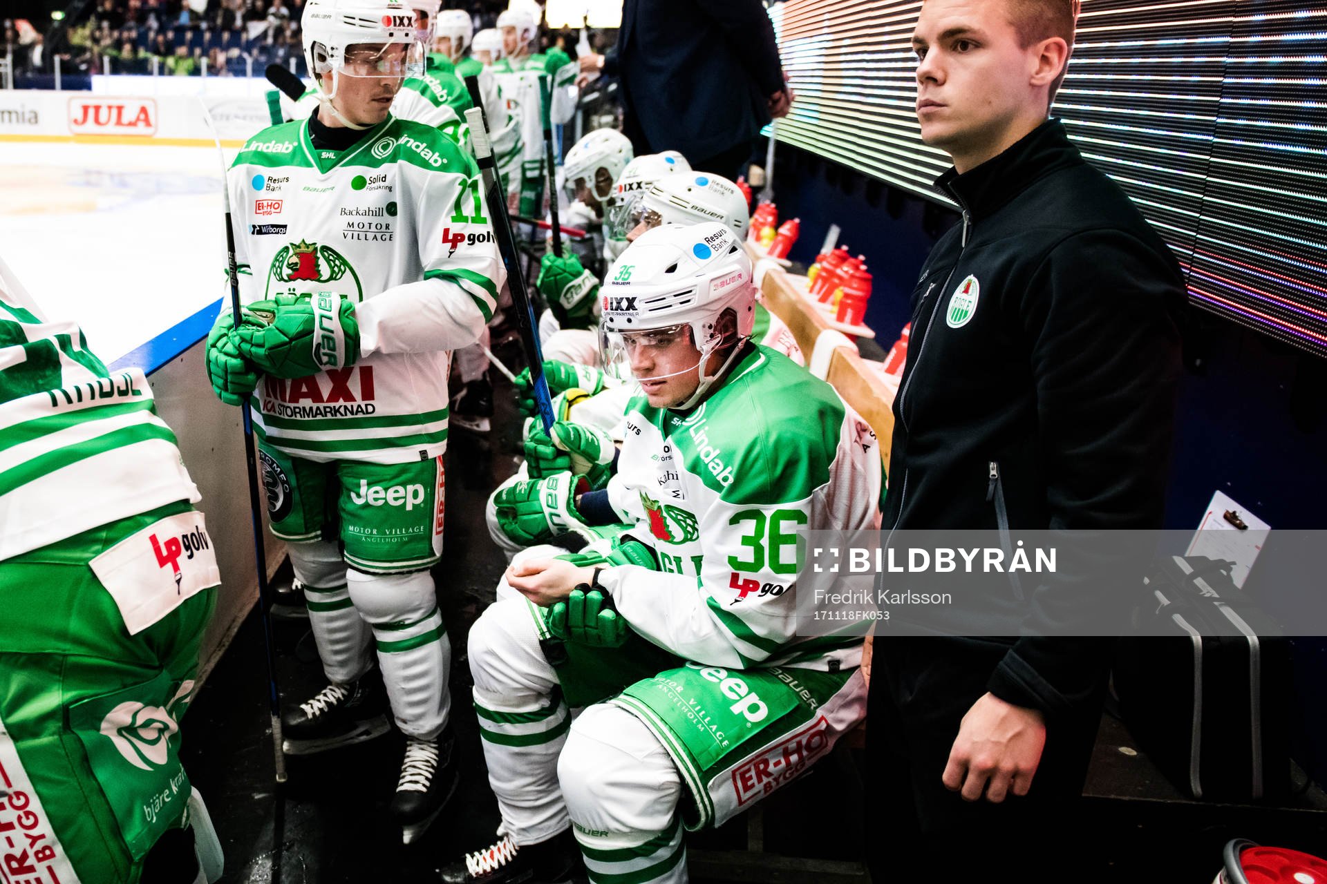 Rögles Filip Karlsson har skadat handleden