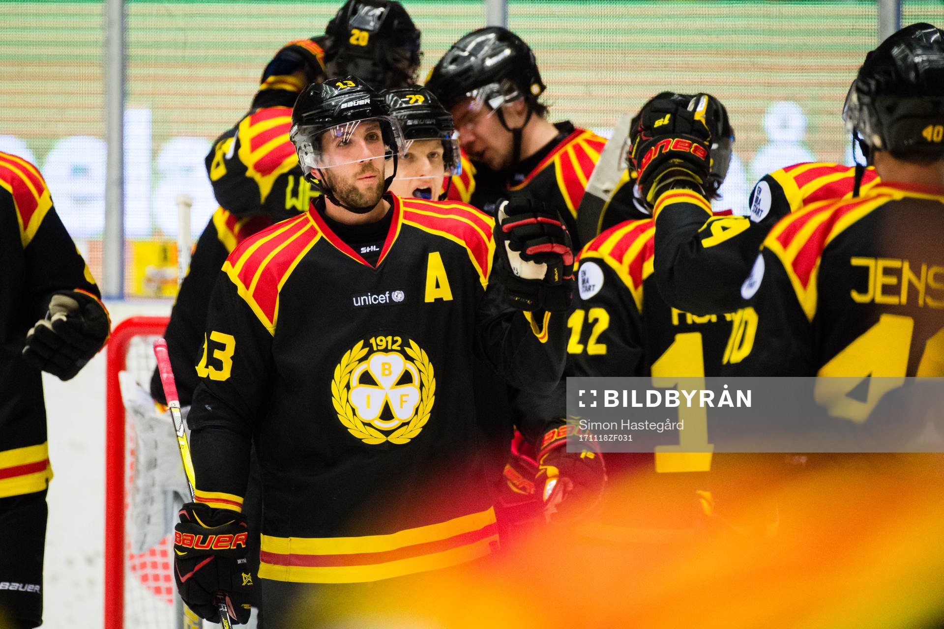 Brynäs Ryan Gunderson jublar
