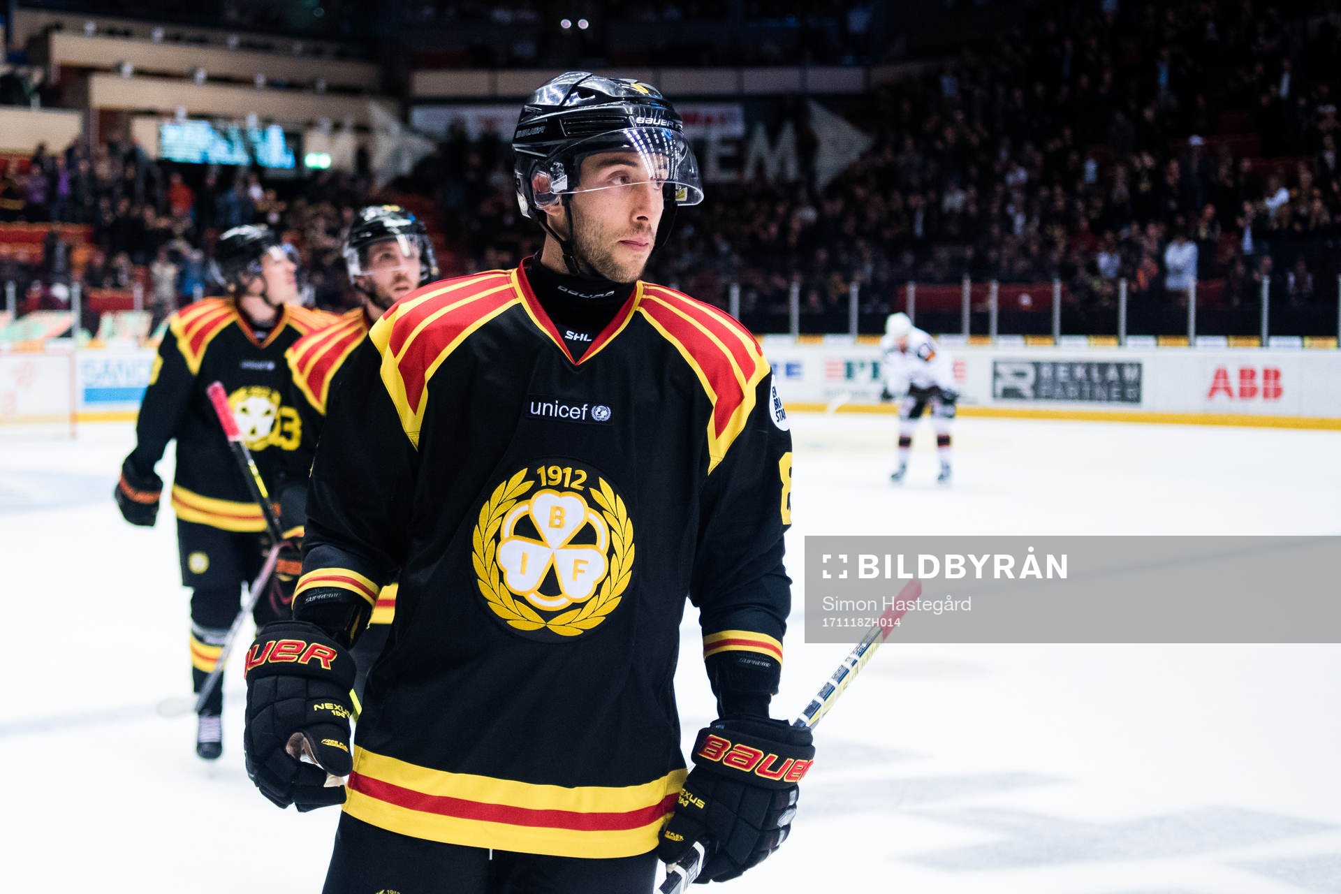 Brynäs Aaron Palushaj jublar