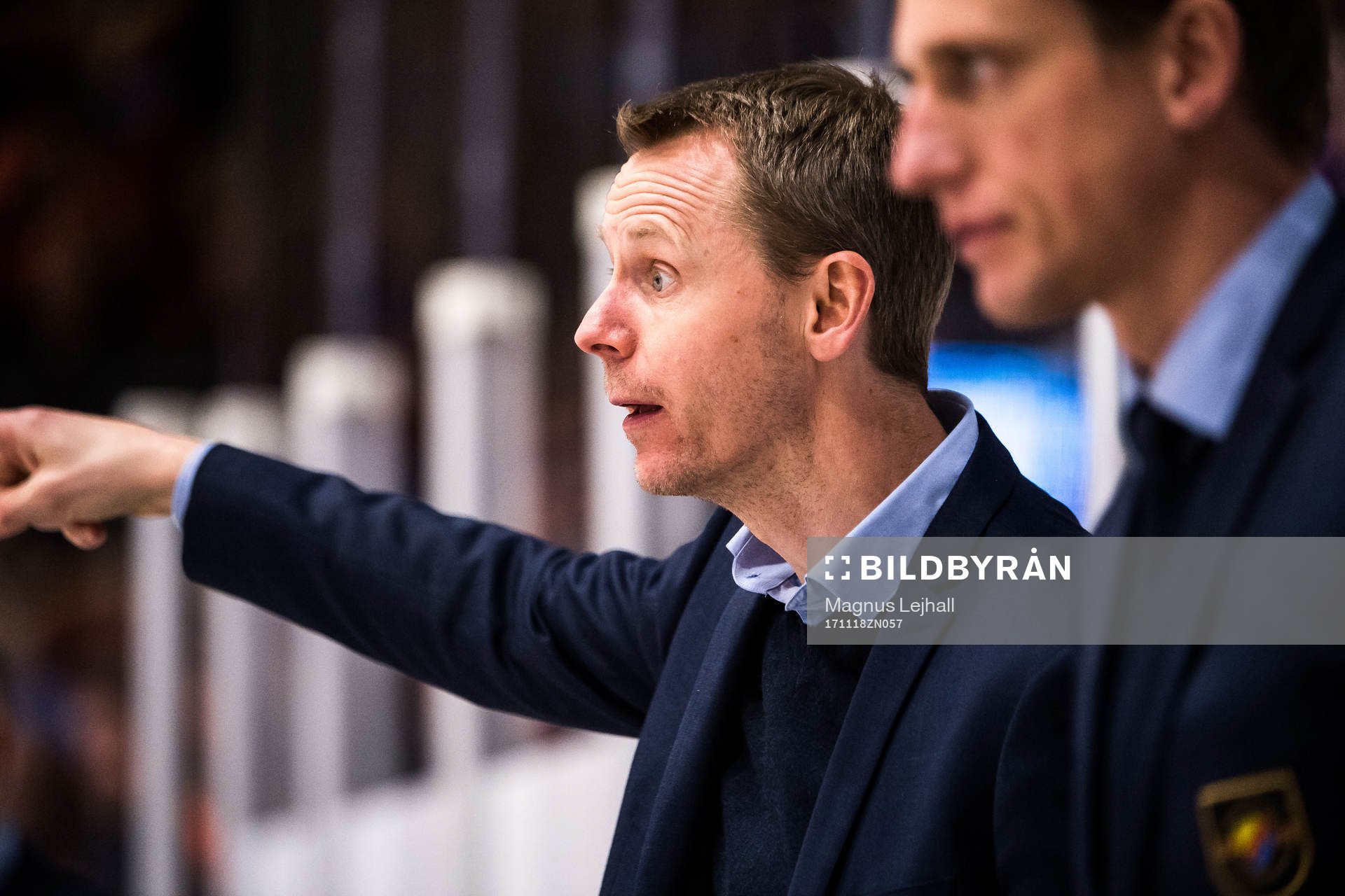 Djurgårdens tränare Robert Ohlsson reagerar