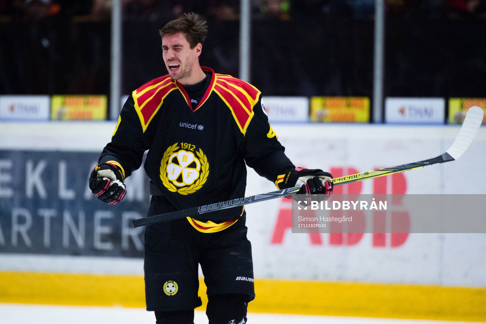 Brynäs Jesper Jensen har ont