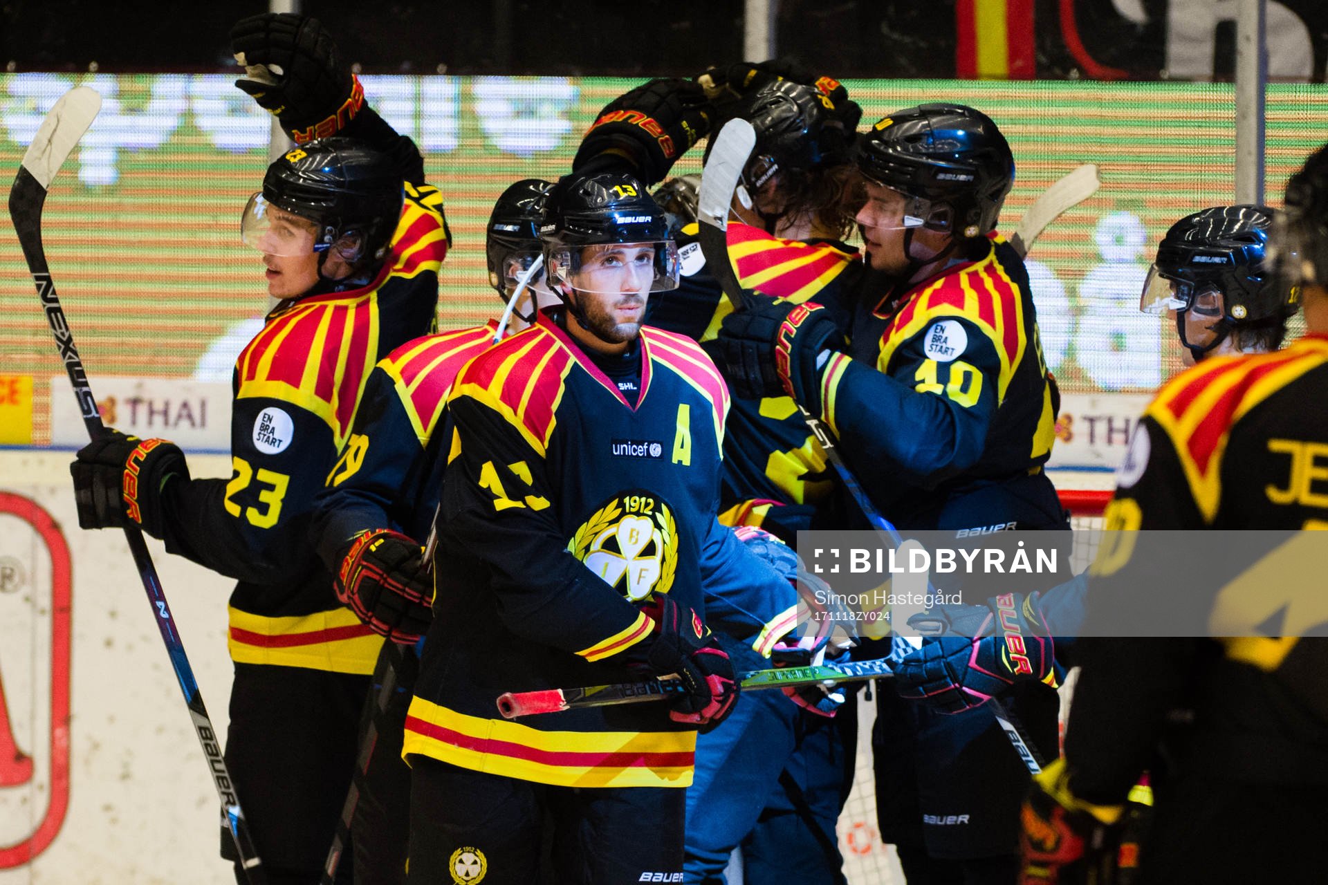 Brynäs Ryan Gunderson jublar