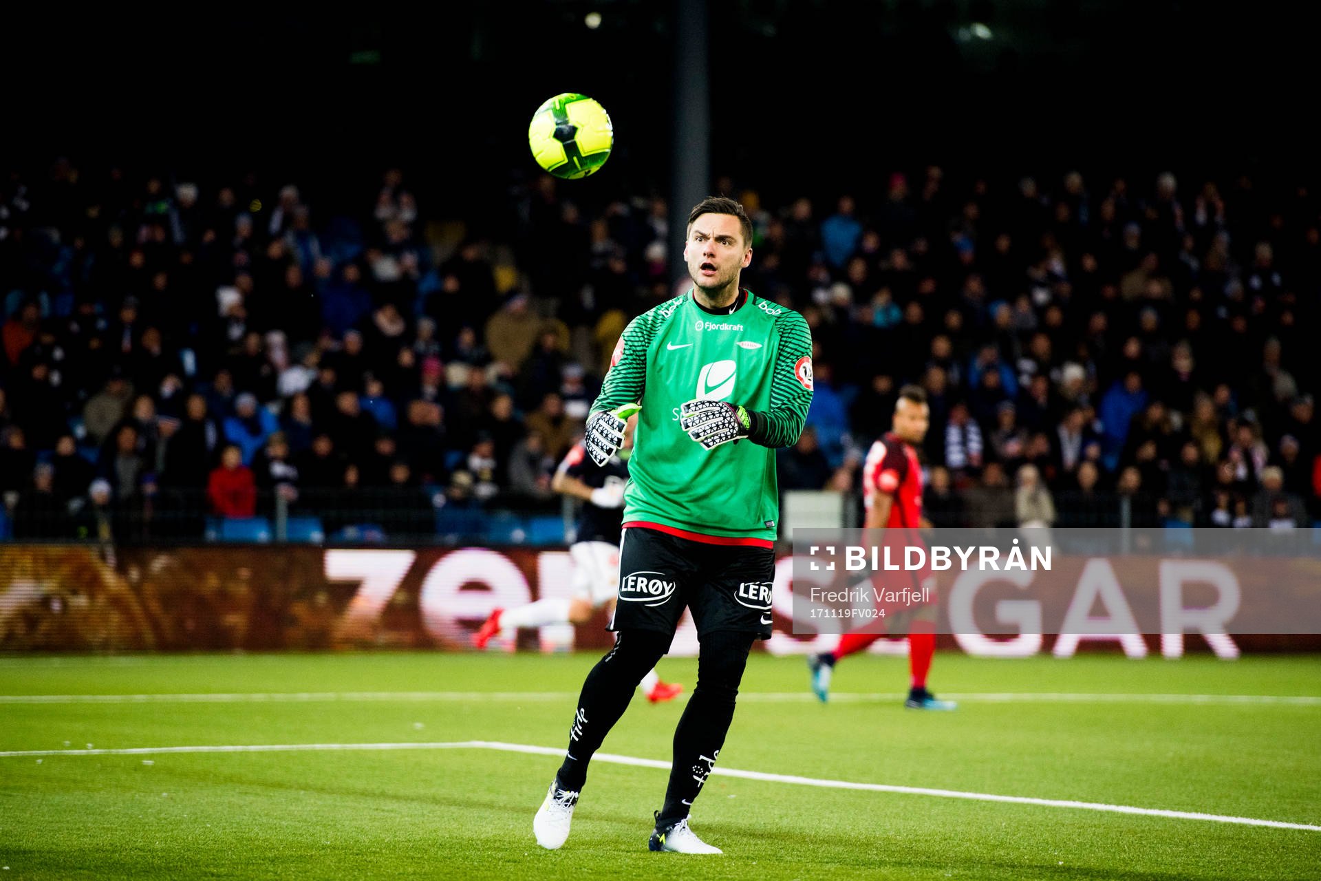 Goalkeeper Piotr Leciejewski of Brann