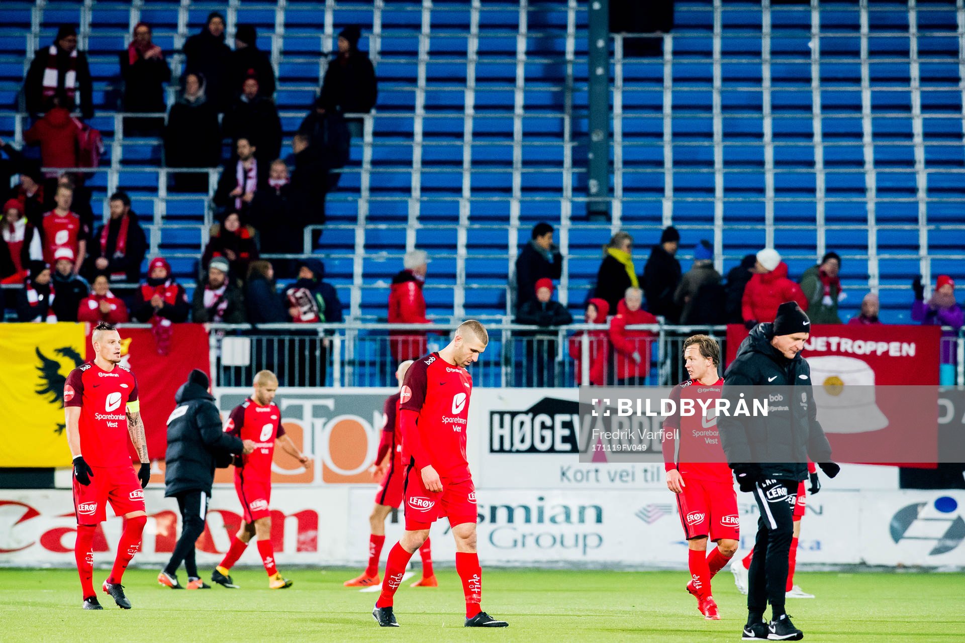 Vito Wormgoor, Azar Karadas, Fredrik Haugen and Lars Arne