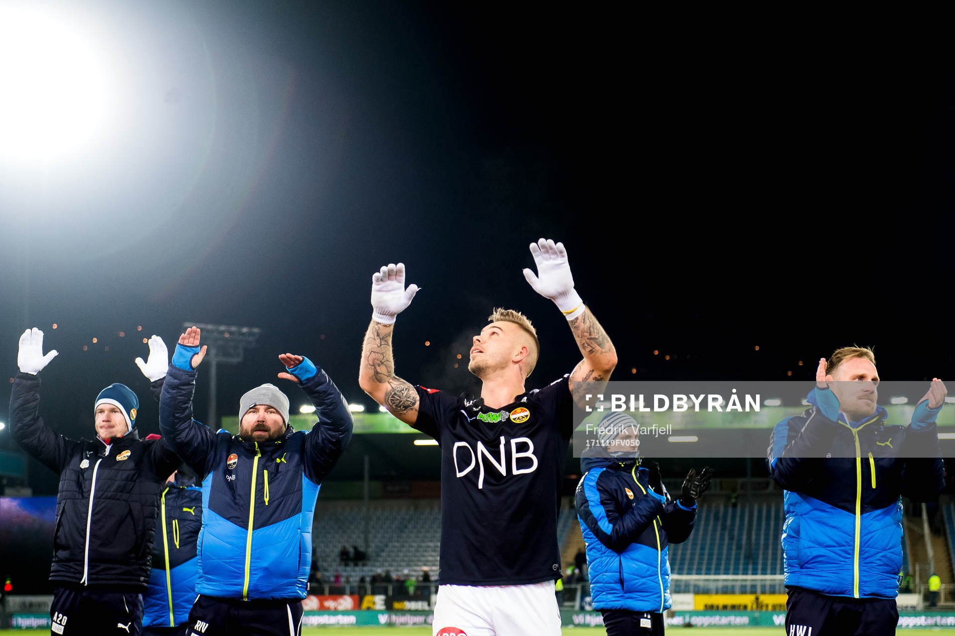 Marcus Pedersen of Strømsgodset celebrates