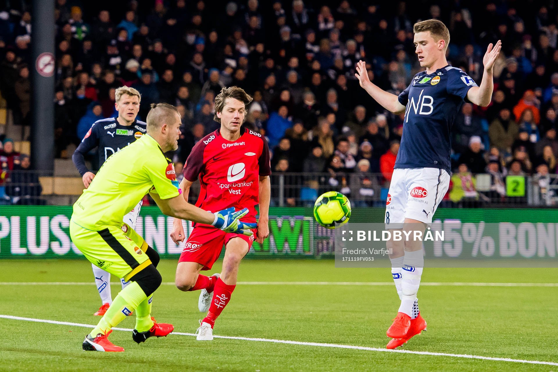 during the Eliteserien match between Strømsgodset and Brann