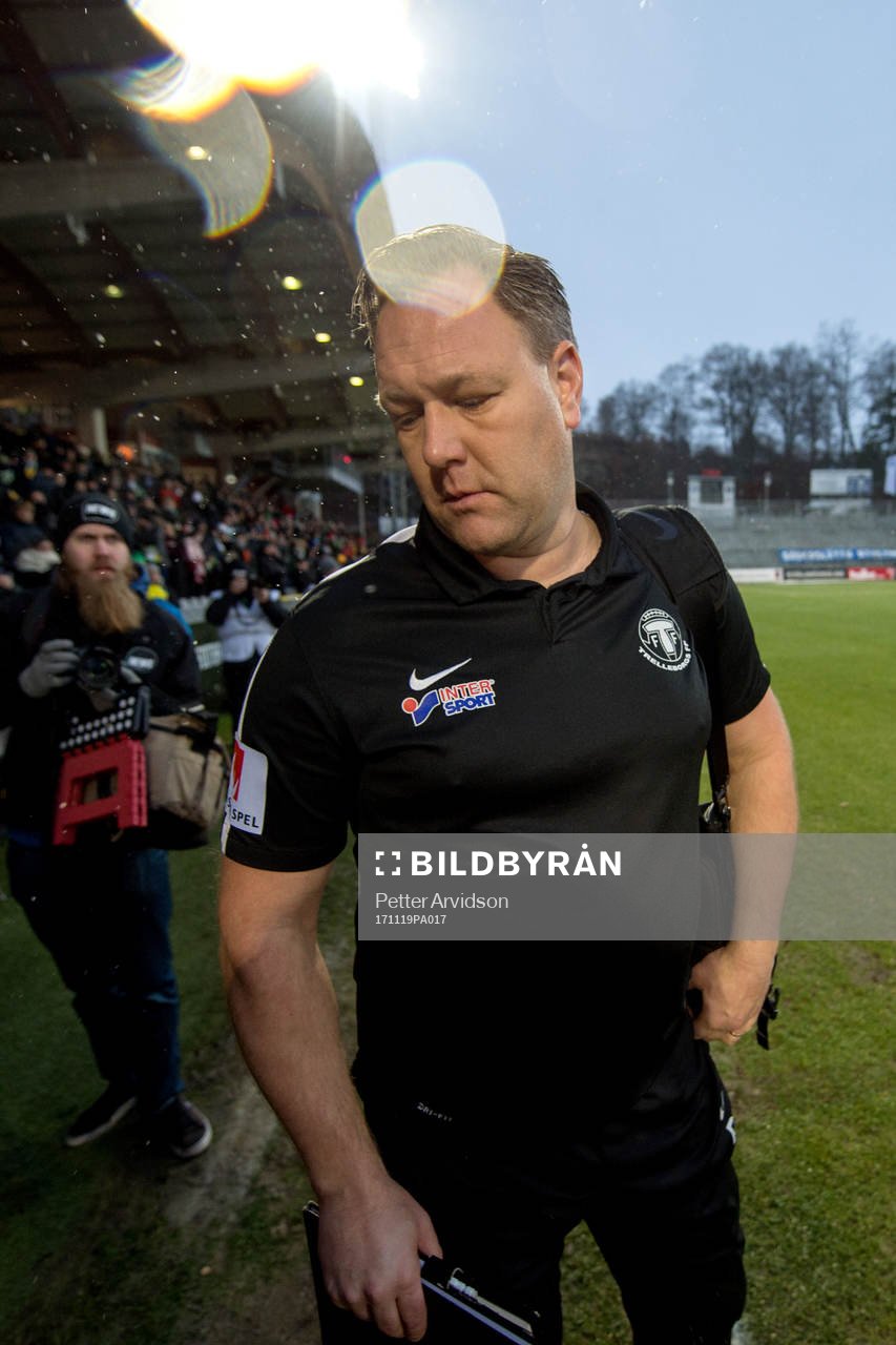 Trelleborgs tränare Patrick Winqvist