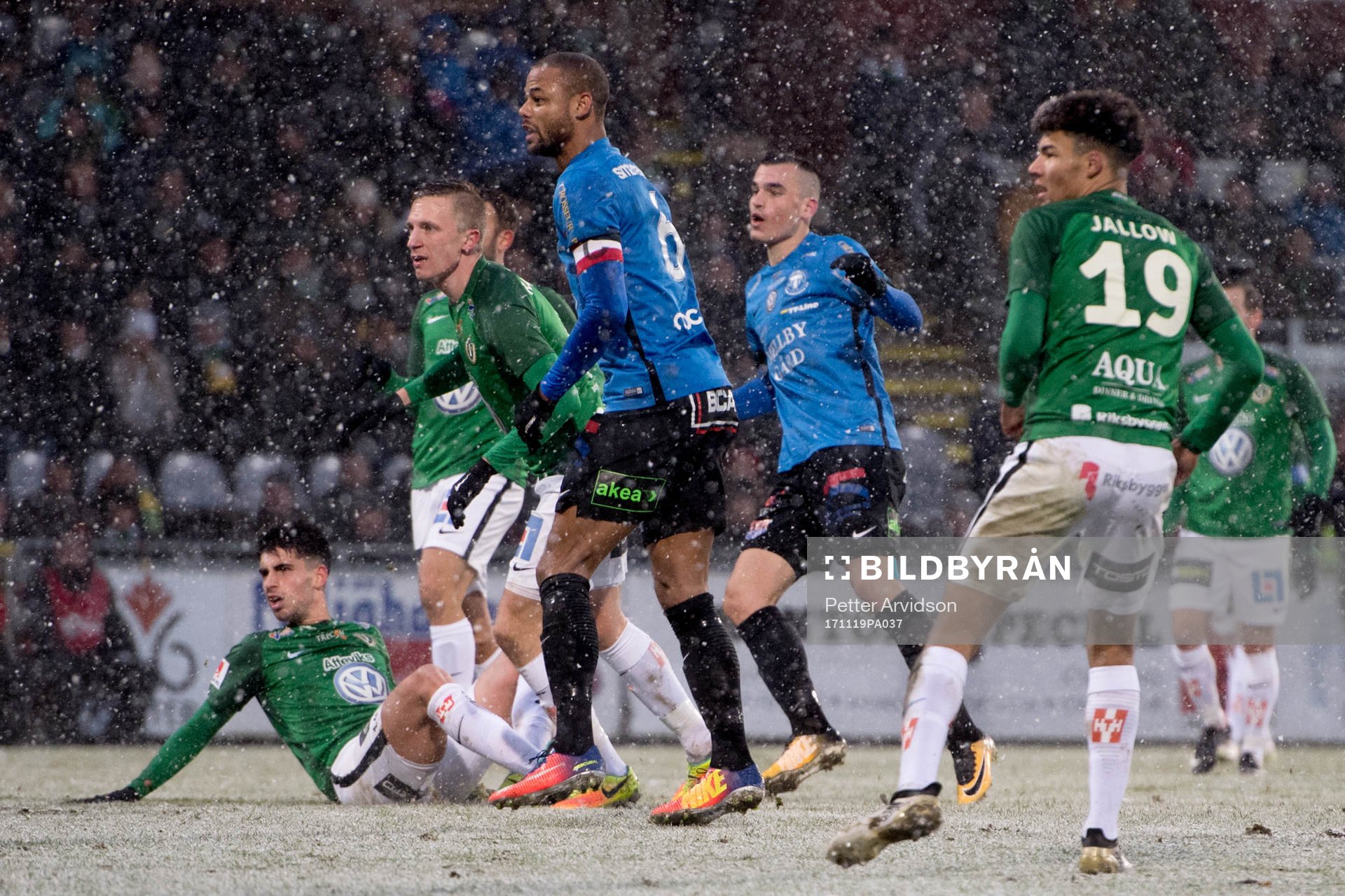 Trelleborgs Dino Islamovic gör 1-1