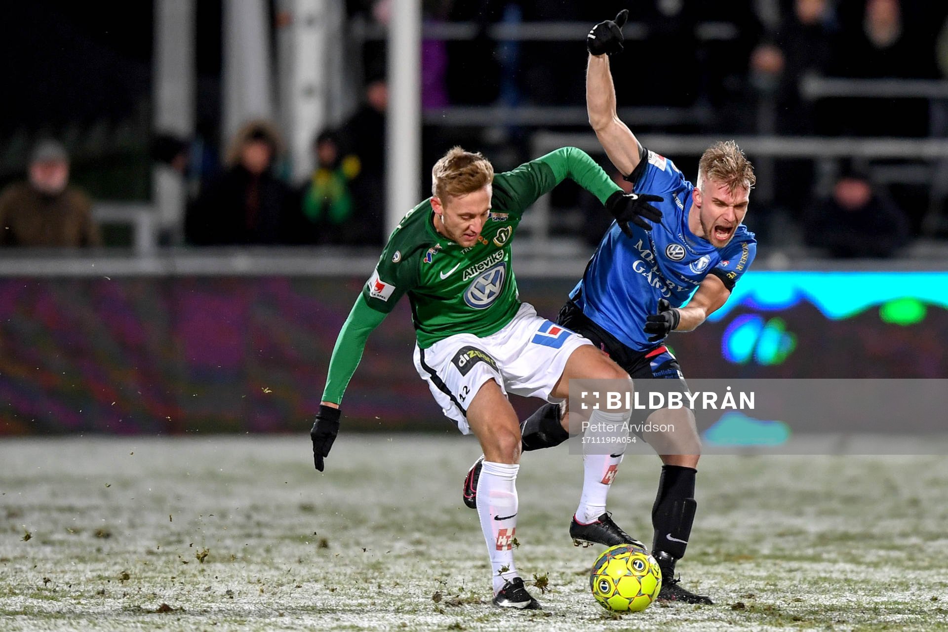 Jönköpings Jesper Svensson och Trelleborgs Robin Nilsson