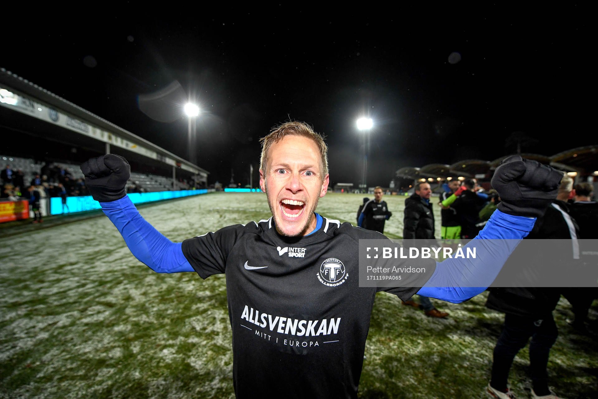Trelleborgs Magnus Andersson jublar