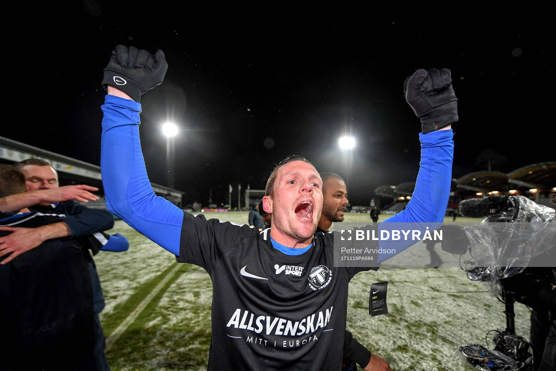 Trelleborgs Kristian Haynes jublar