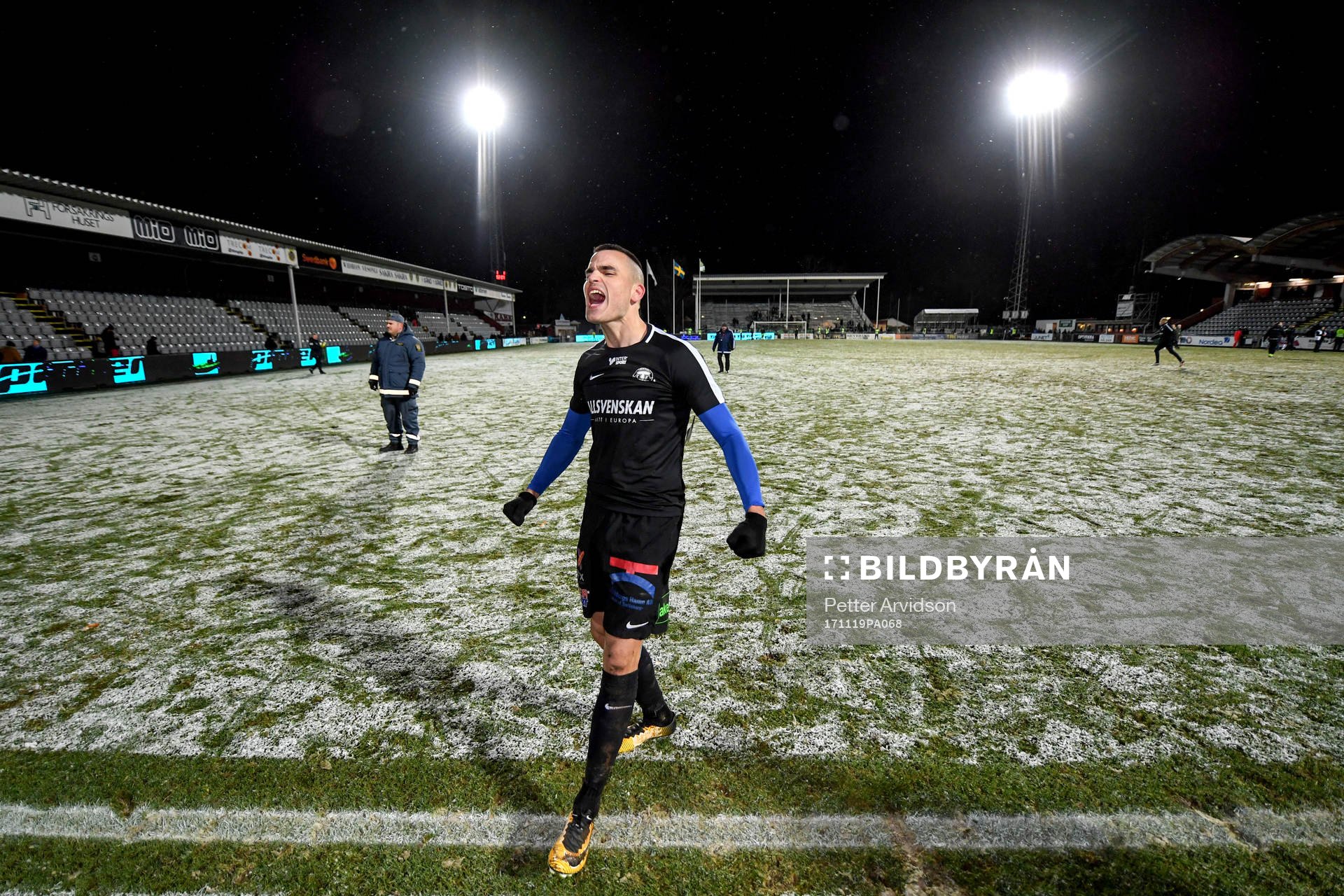 Trelleborgs Dino Islamovic jublar