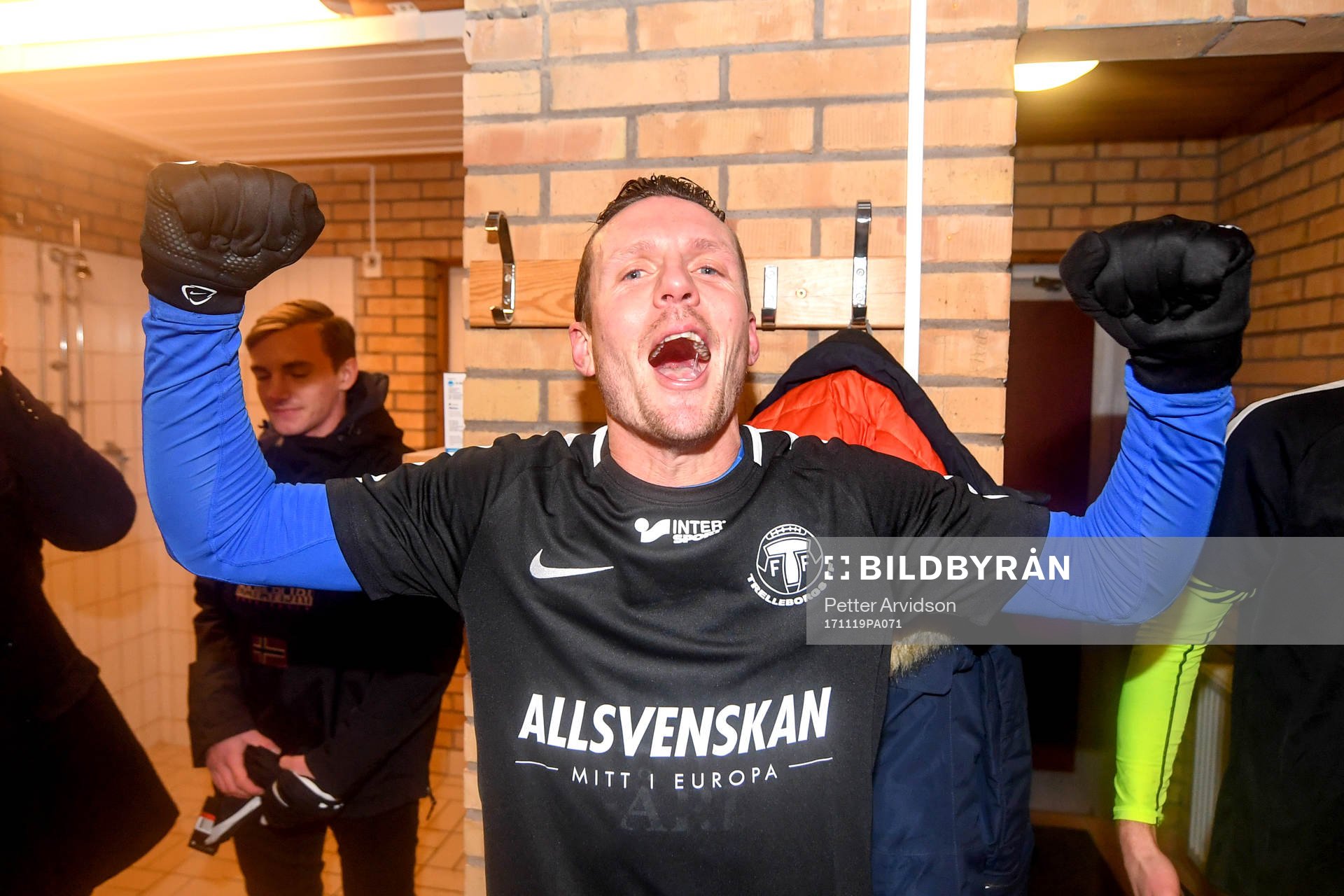 Trelleborgs Kristian Haynes jublar