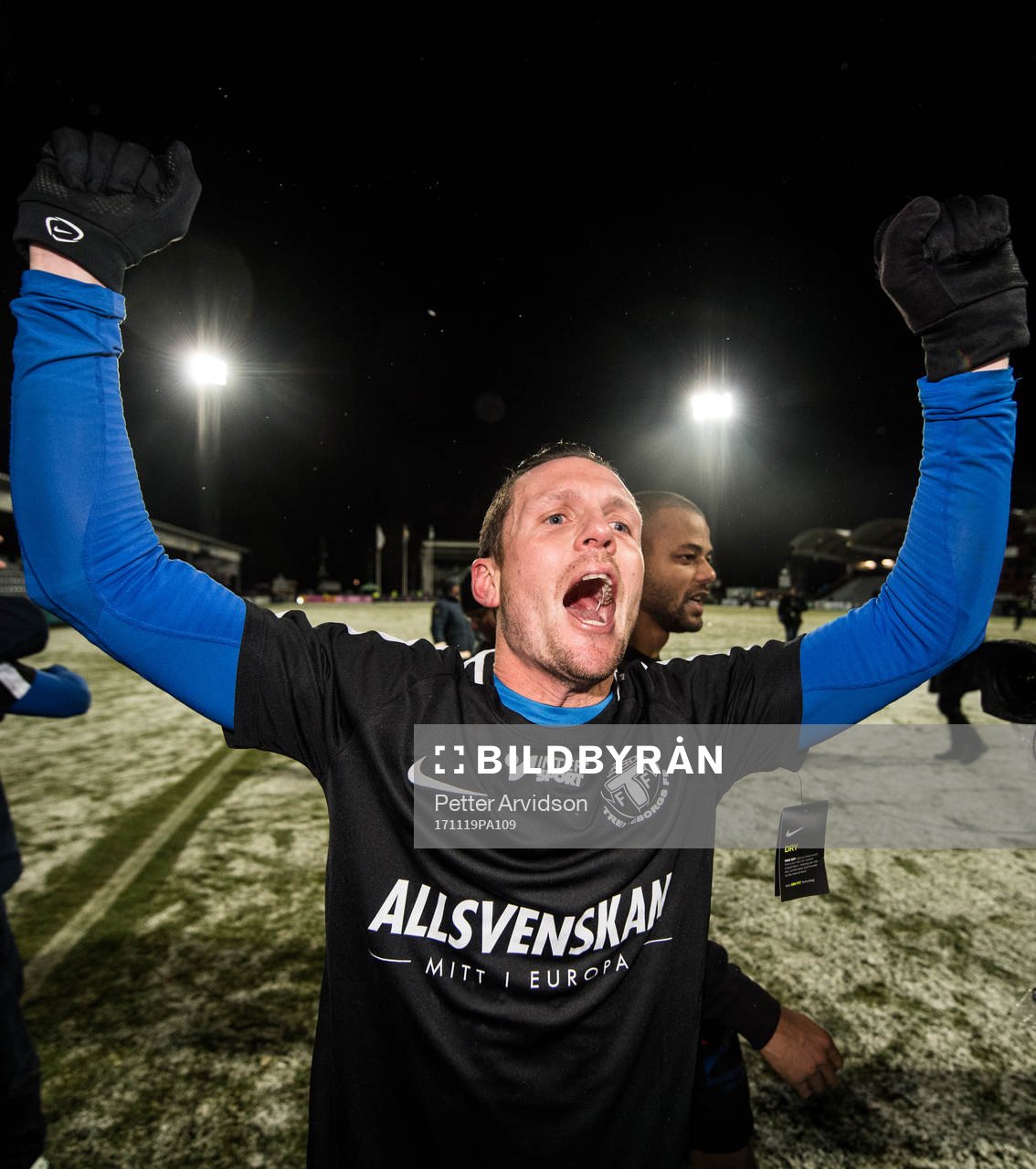 Trelleborgs Kristian Haynes jublar