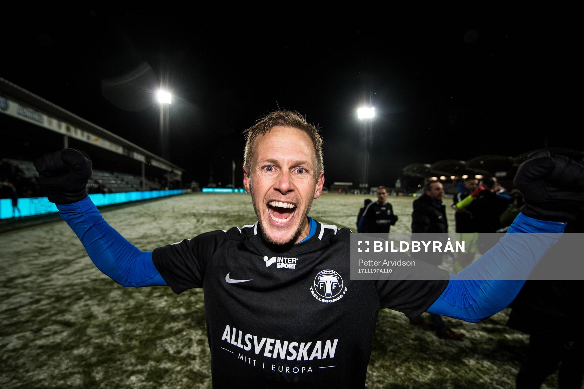 Trelleborgs Magnus Andersson jublar