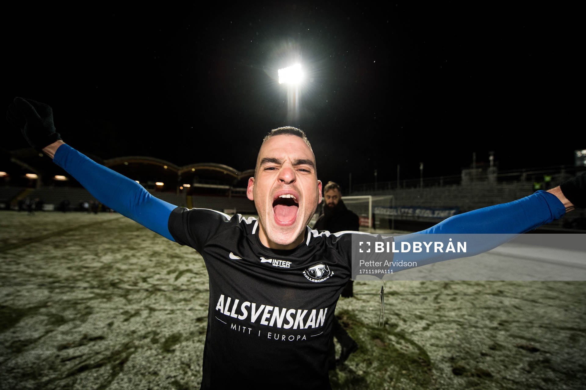 Trelleborgs Dino Islamovic jublar