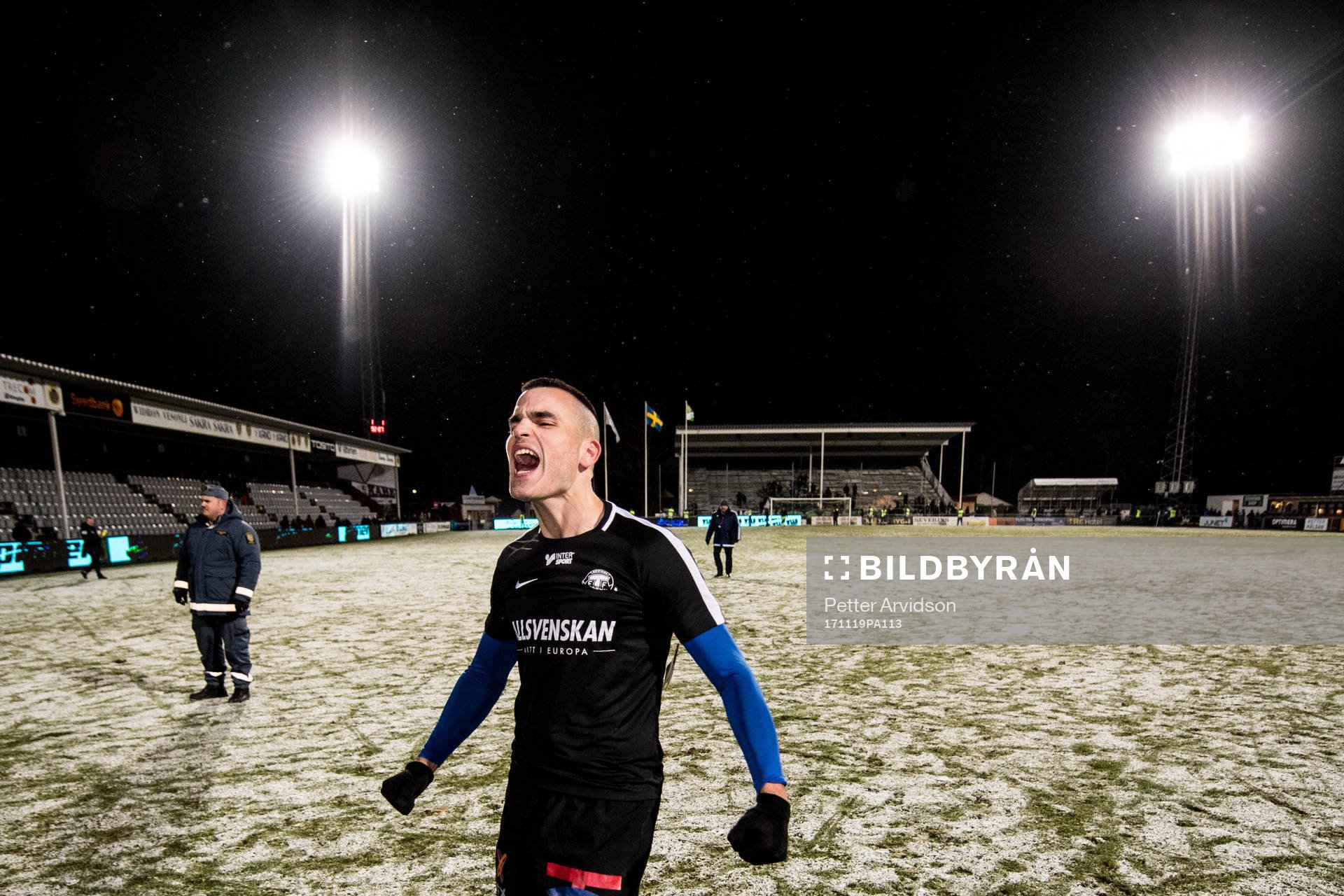 Trelleborgs Dino Islamovic jublar