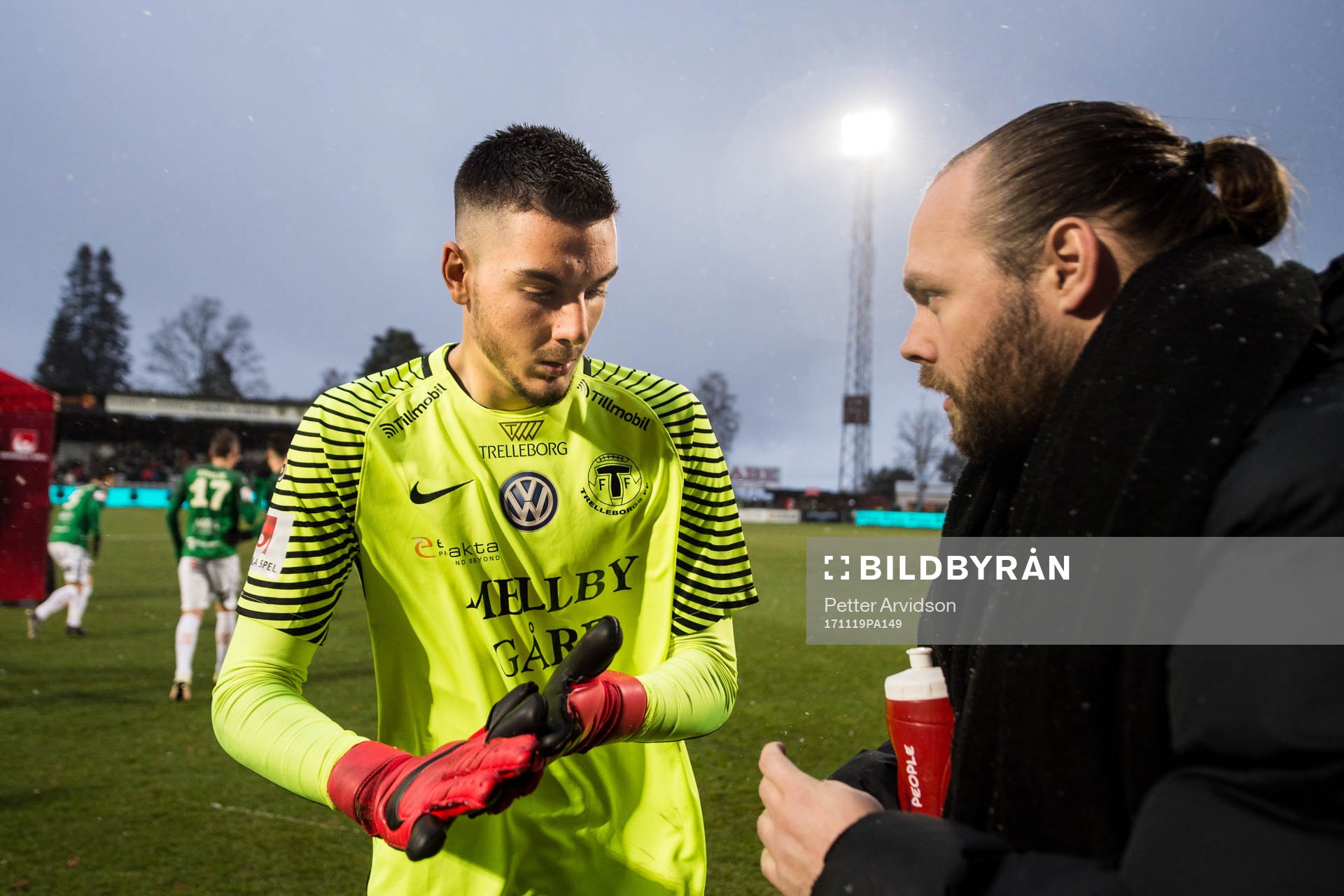 Trelleborgs målvakt Marko Johansson