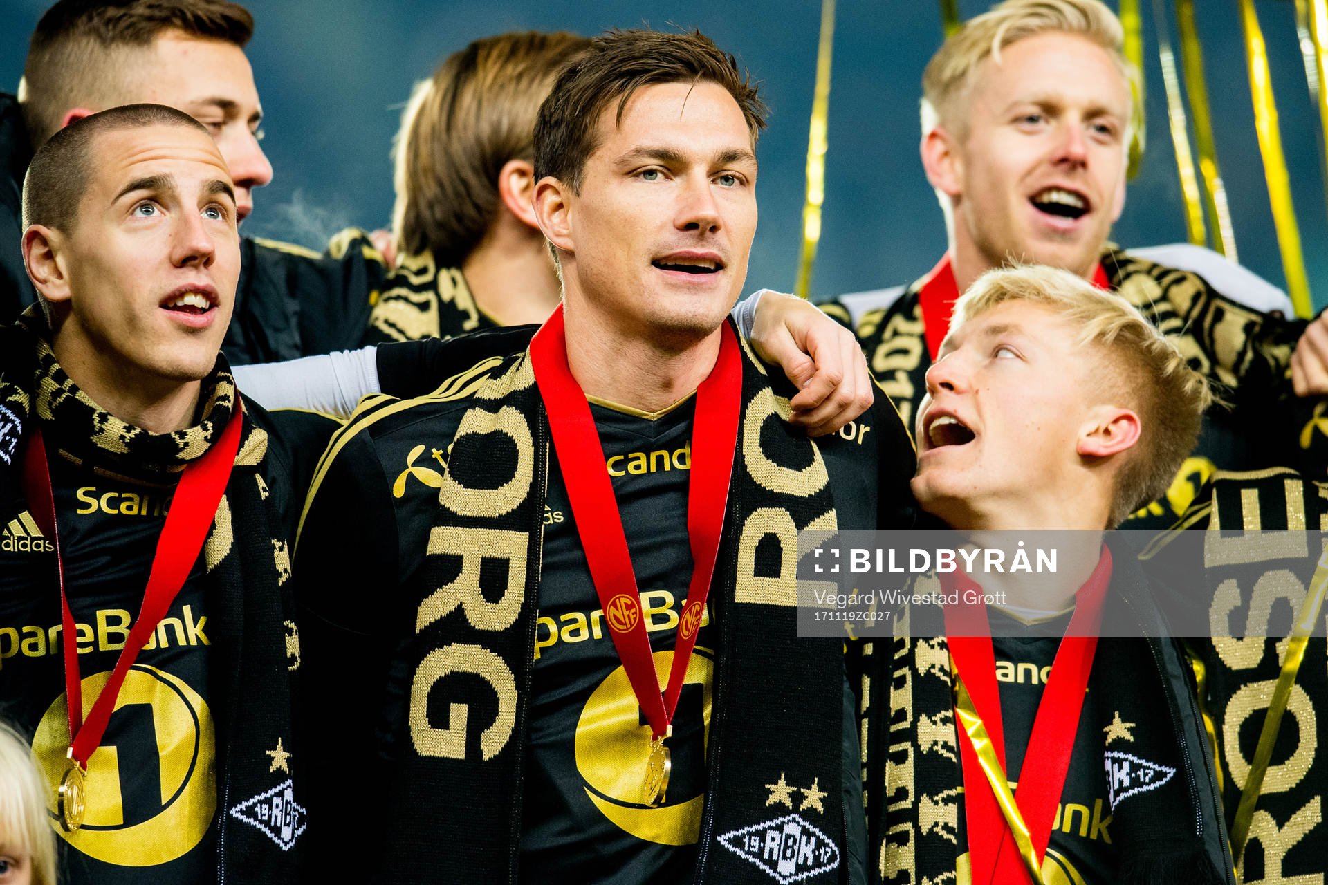 Milan Jevtovic, Johan Lædre Bjørdal and Birger Meling of