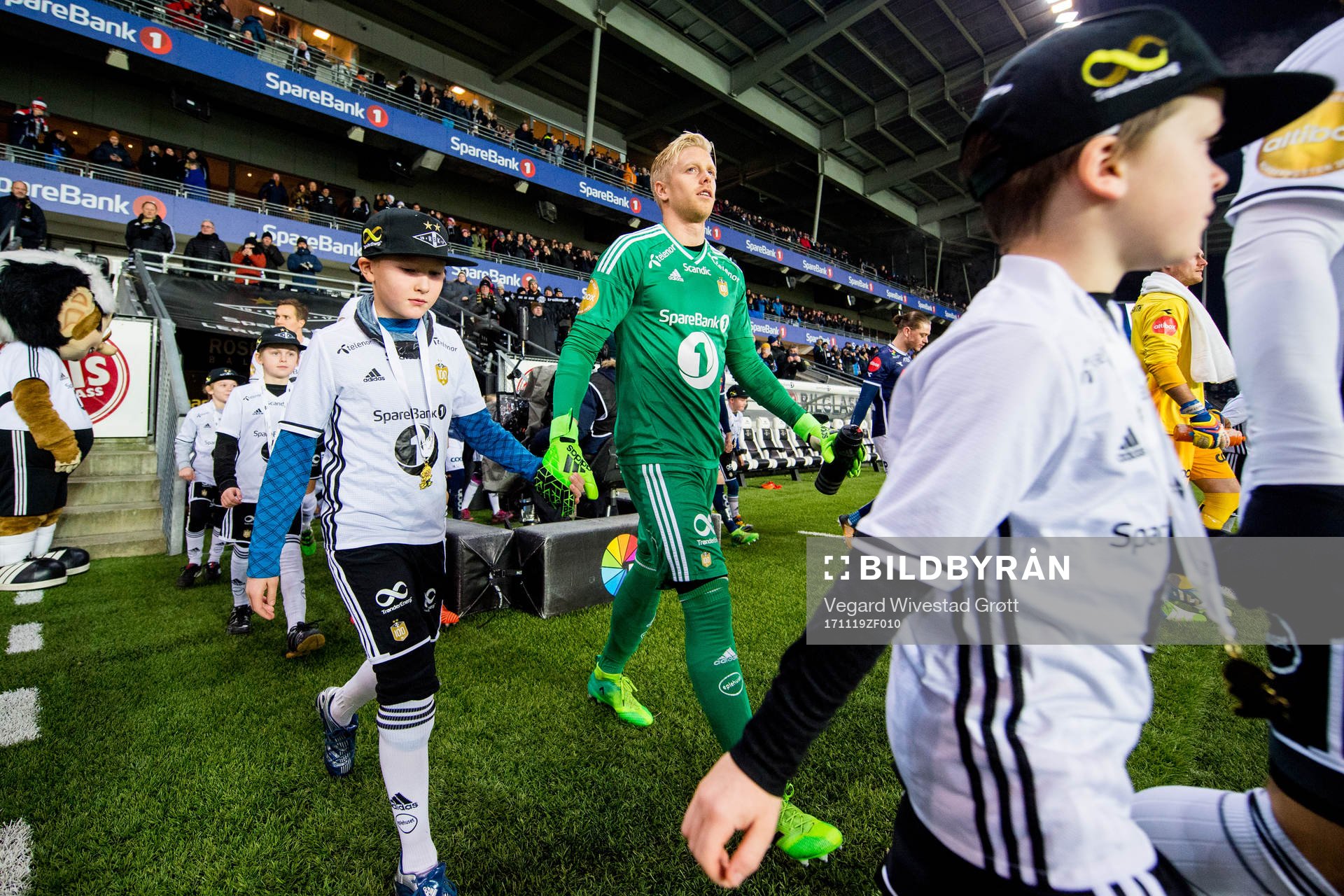 Goalkeeper Arild Østbø of Rosenborg